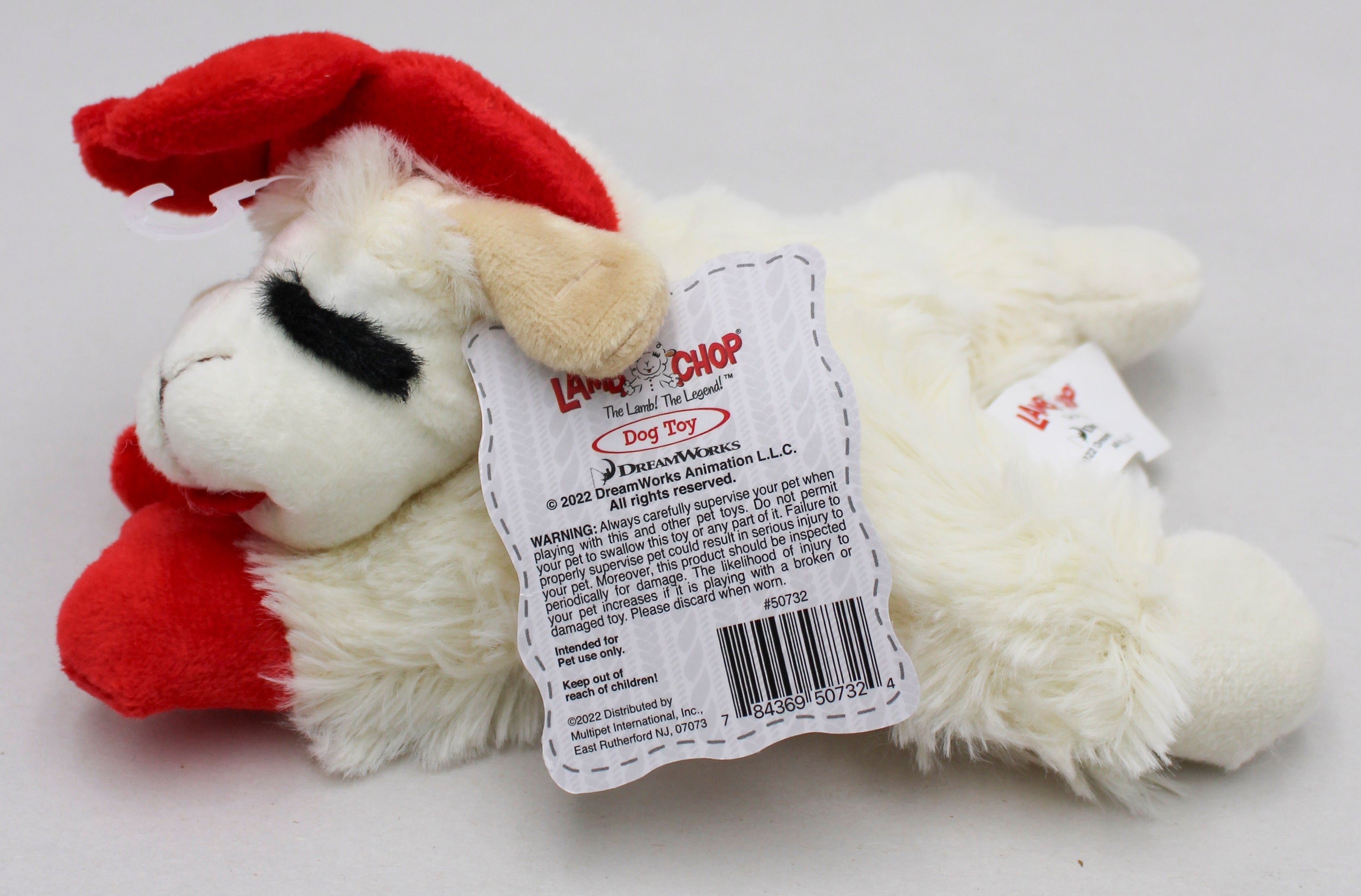MULTIPET LAMBCHOP HALLOWEEN DOG TOY W/HEADBAND 6"