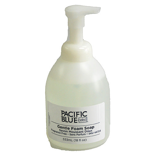PACIFIC BLUE GENTLE FOAM SOAP 18oz-FRAG.FREE ENG/FRNCH