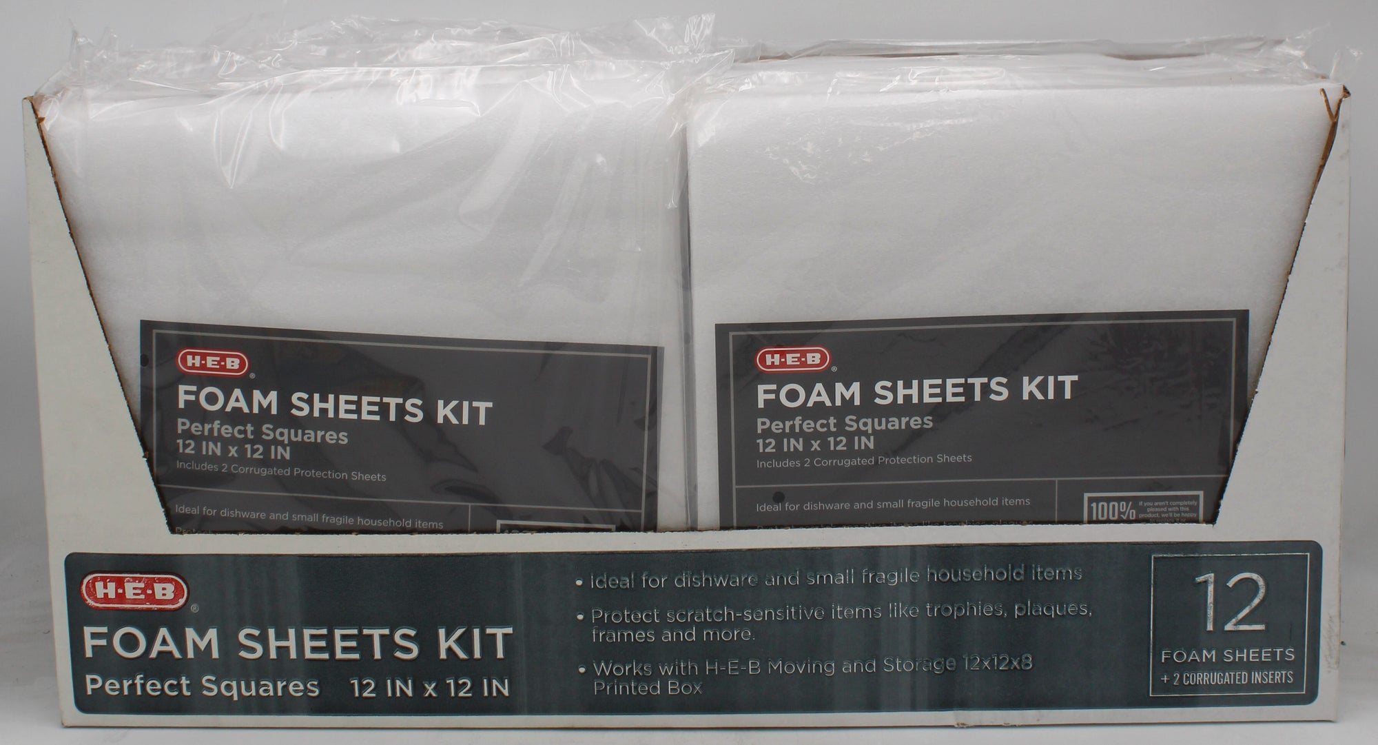 FOAM PACKING SHEETS 12" X 12" 12PK