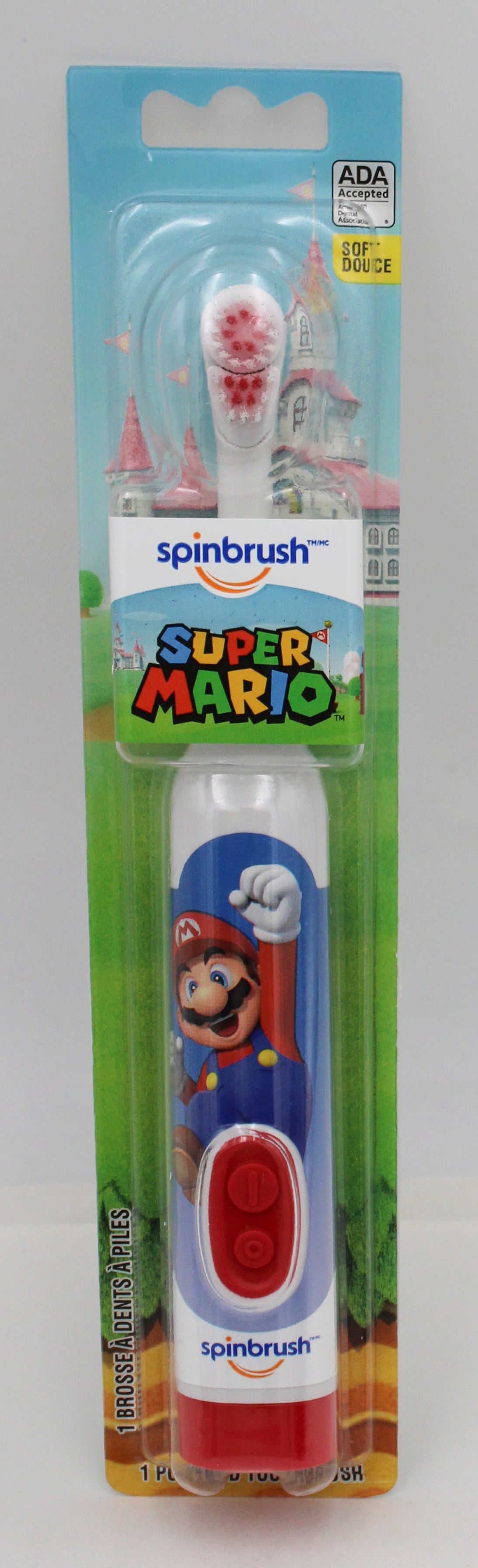 SPINBRUSH KIDS POWER TOOTHBRUSH SUPER MARIO