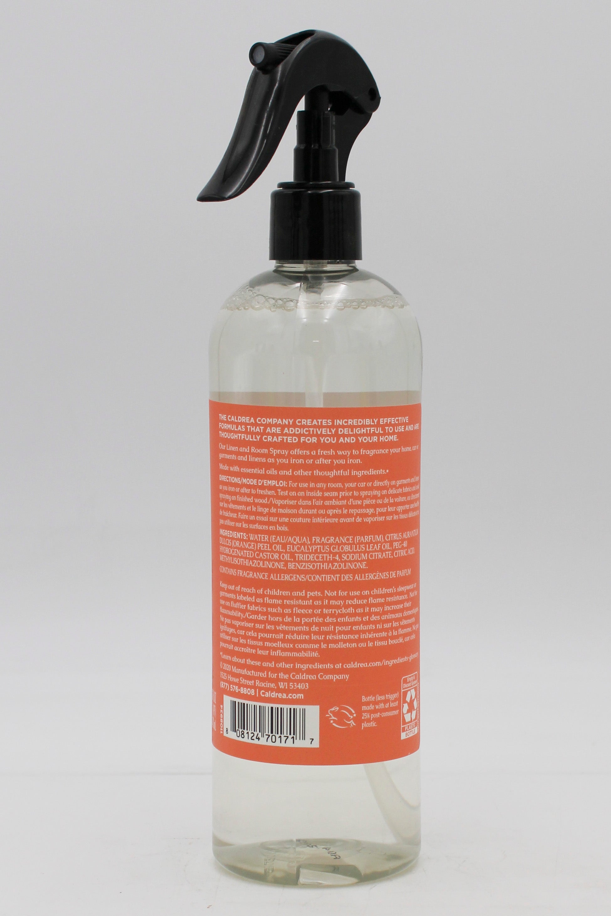 CALDREA LINEN & ROOM SPRAY TANGLO PALM FROND 16oz US