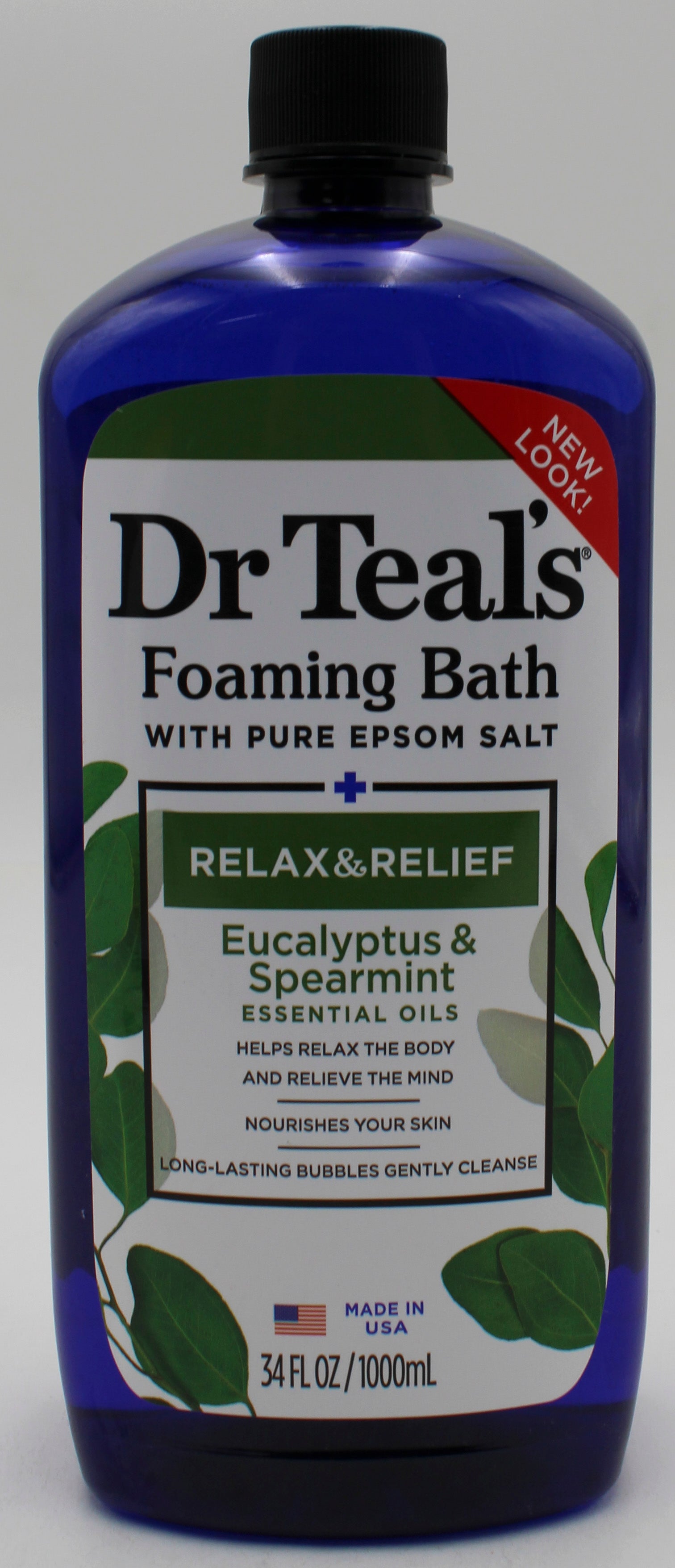 SP DR TEAL'S FOAMING BATH WITH PURE EPSOM SALT 34oz EUCALYPTUS & SPEARMINT NI