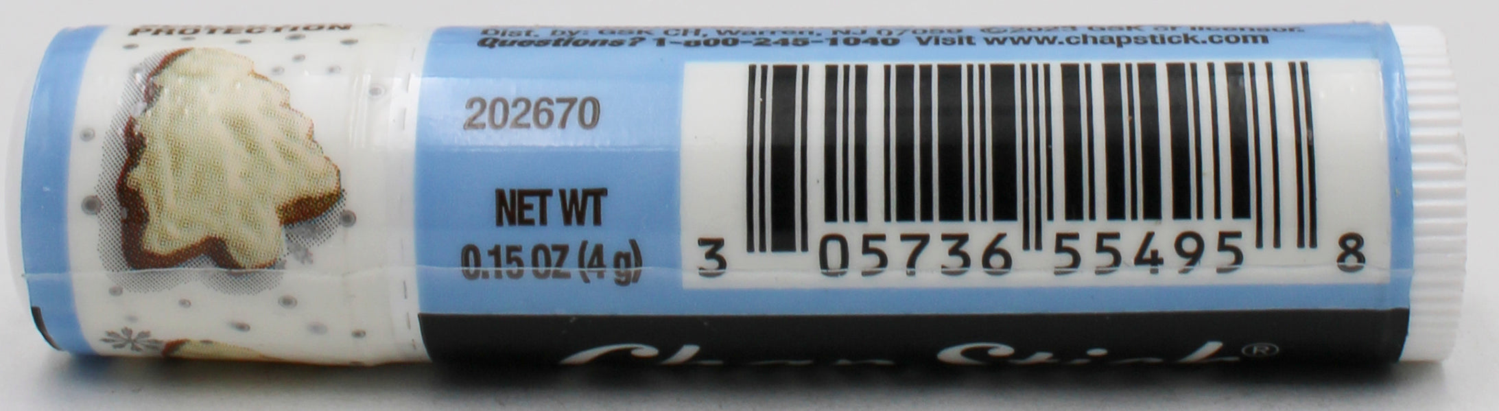 ChapStick Vanilla Icing Lip Balm 0.15oz (Expiry 2/2028)