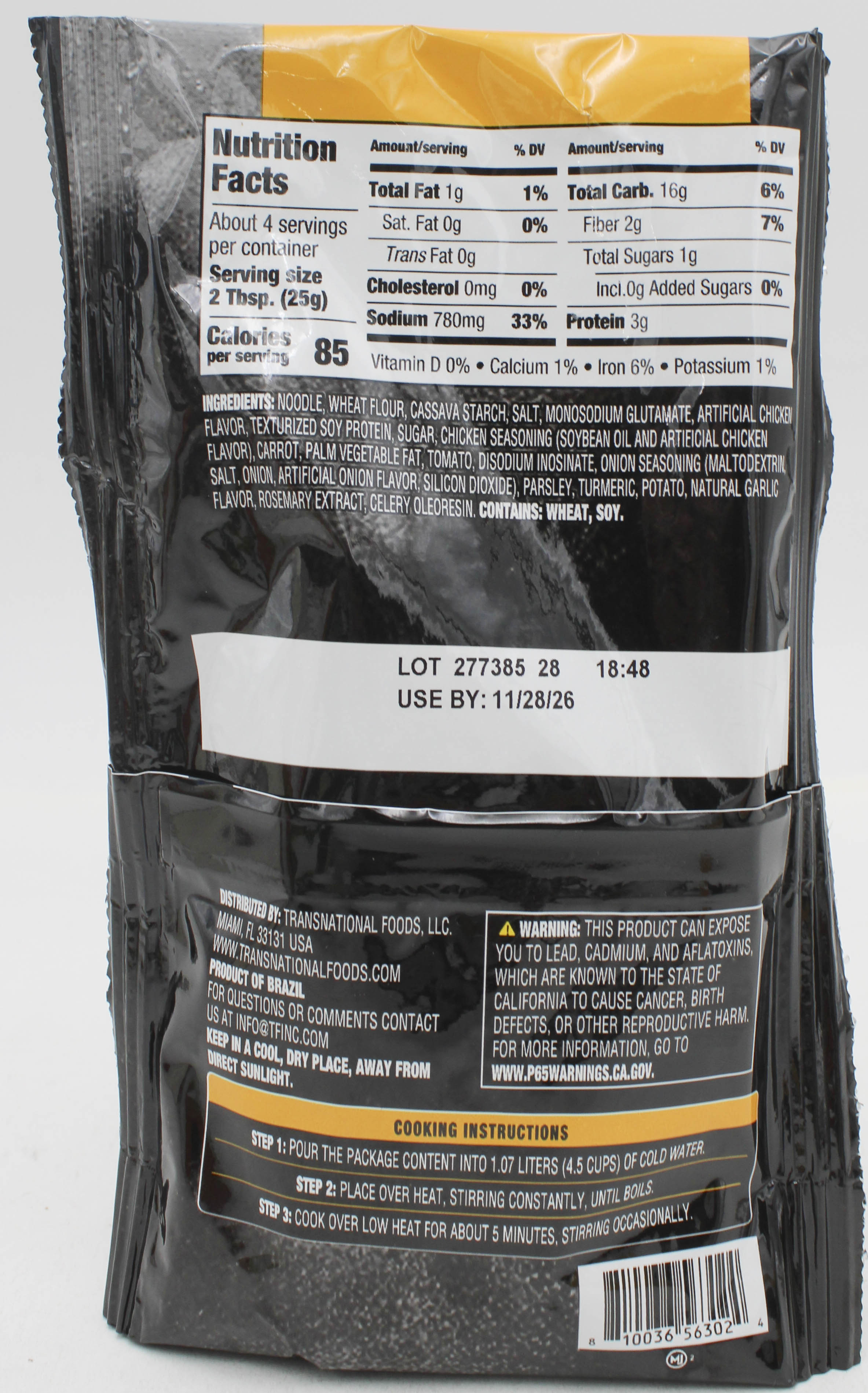 CHICKEN NOODLE SOUP MIX 3.77 Oz BB 11/30/26