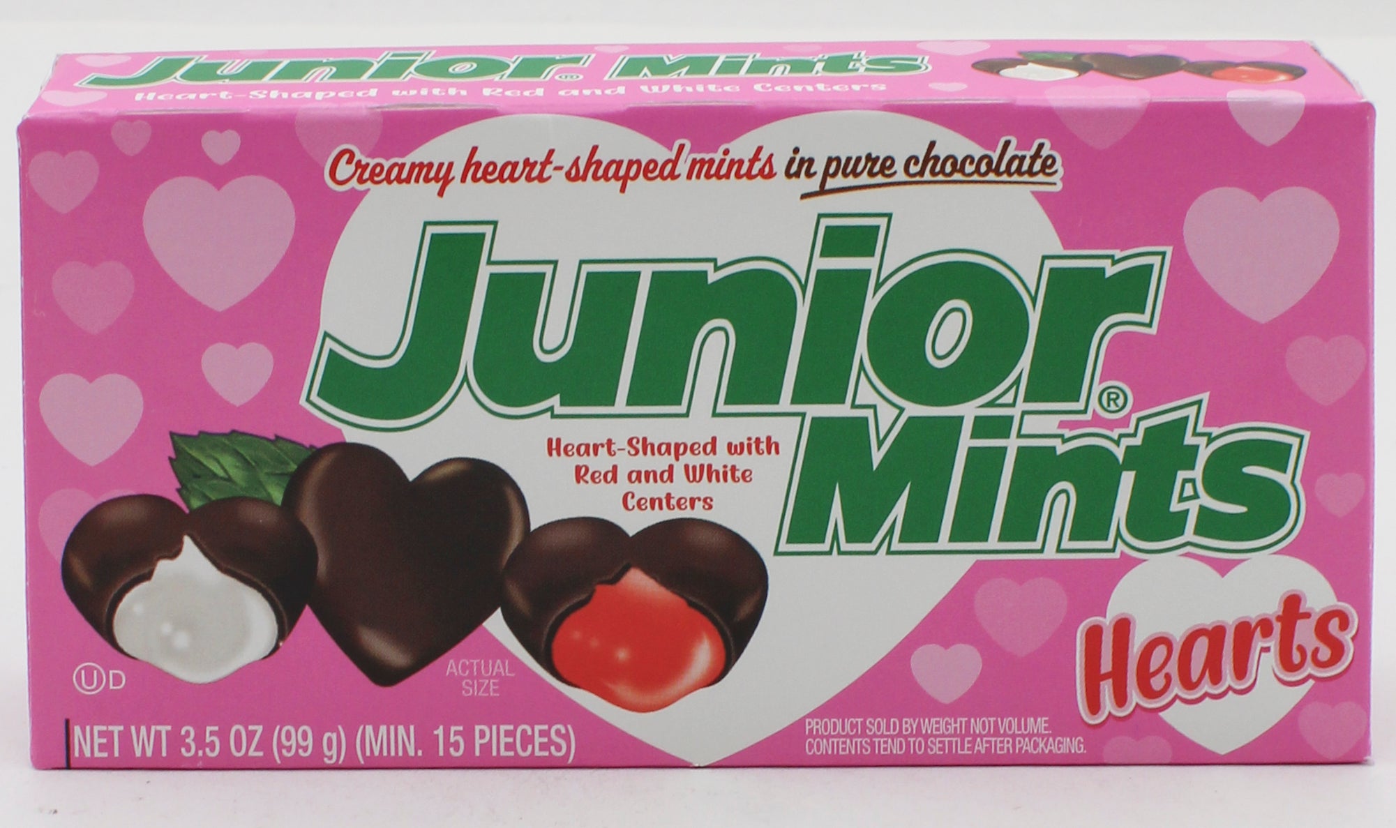 JUNIOR MINTS VALENTINE HEARTS  3.5 Oz BB -11/30/26