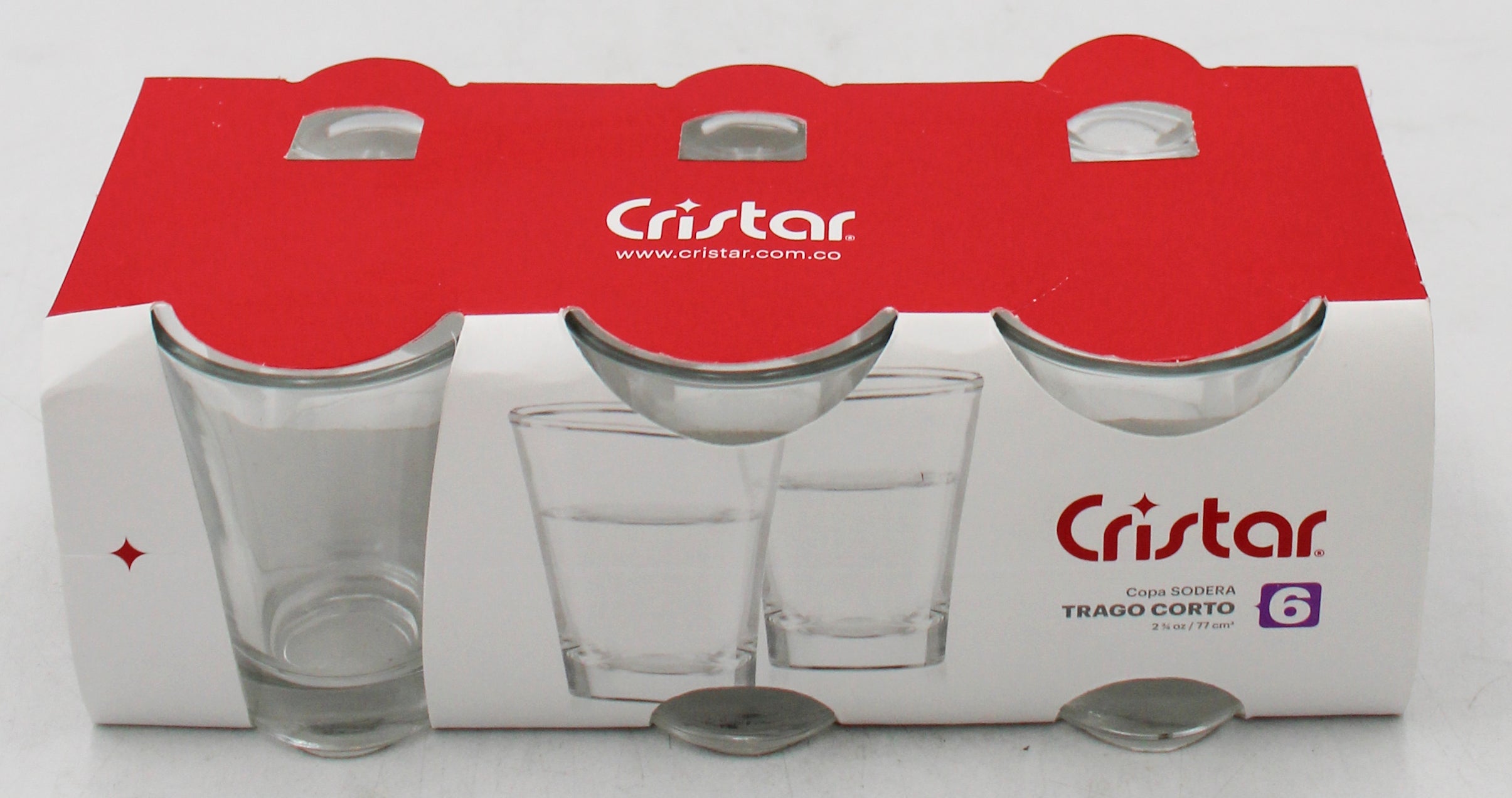 SODERA SHOT GLASS SLEEVE SET 6ct 2.75oz