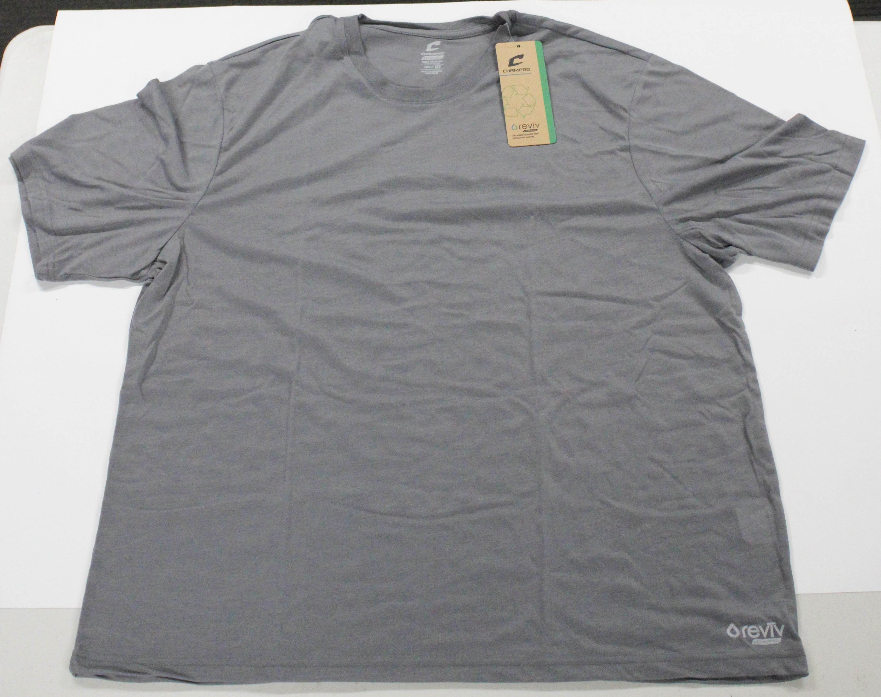 T-SHIRT - ADULT - CHARCOAL- XL