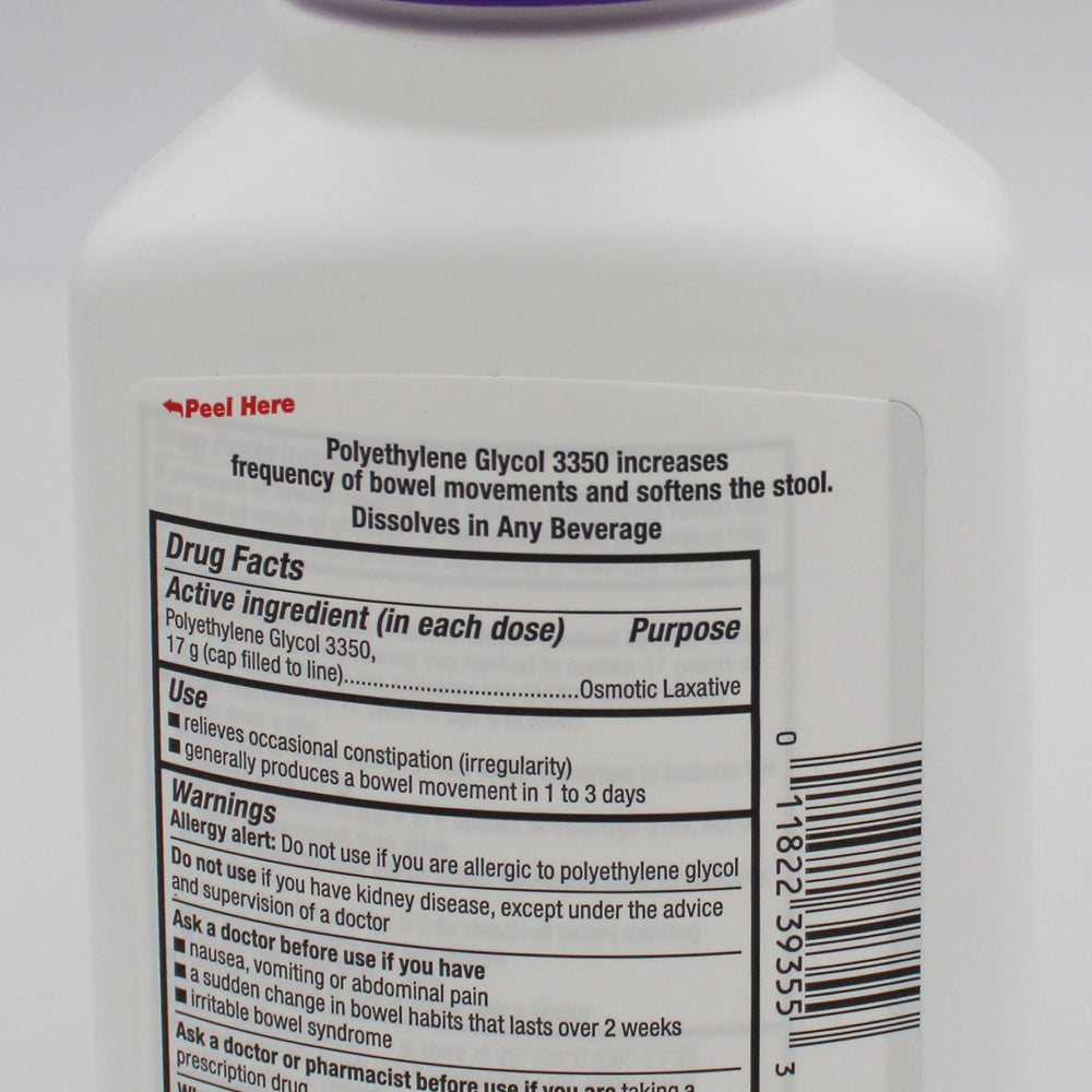 RITE AID LAXATIVE POWDER 14 DOSES 8.3oz EXP 12/31/2027 COMPARES TO MiraLax