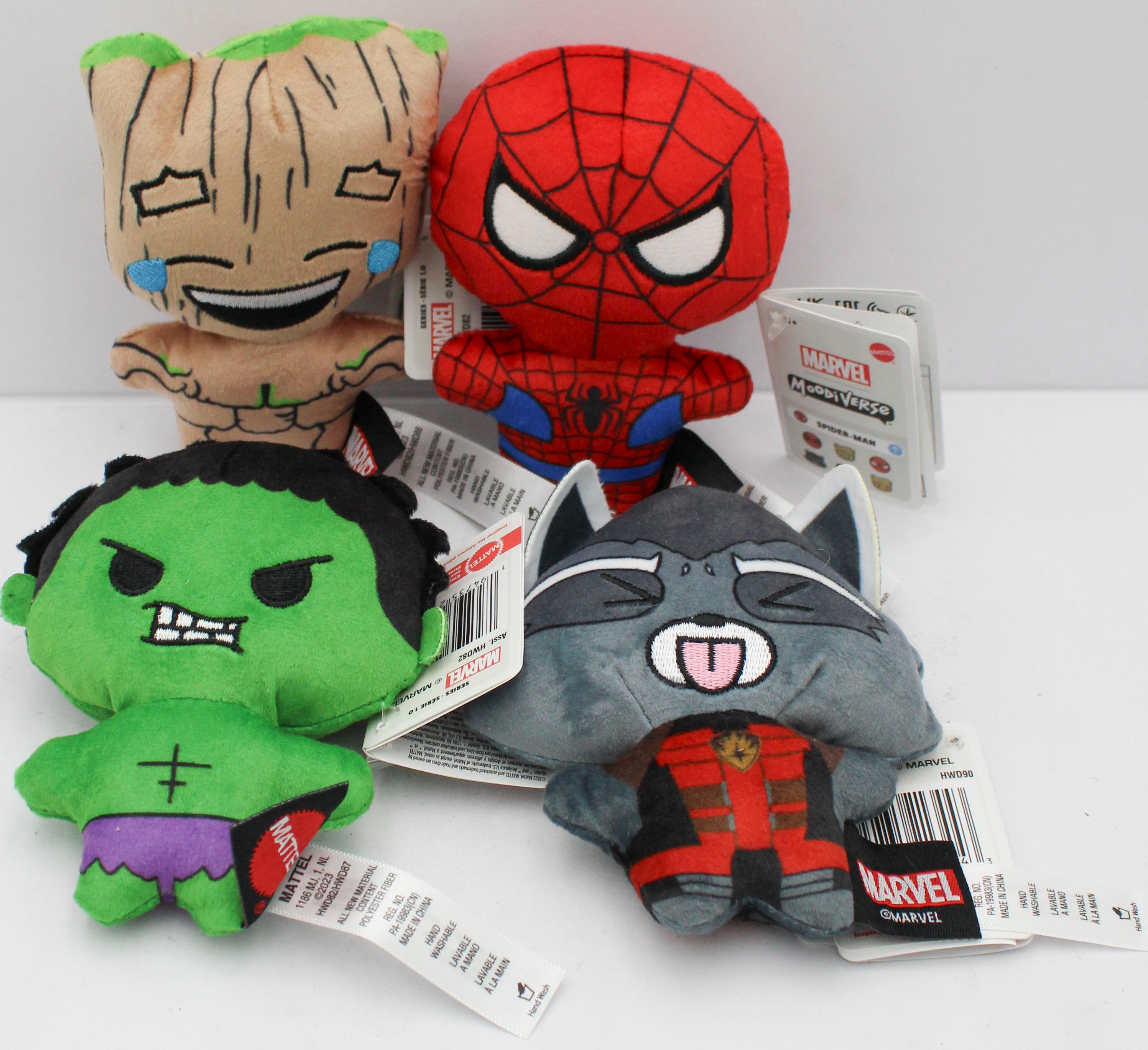 MARVEL MOODIVERSE PLUSH ASST 4" NI