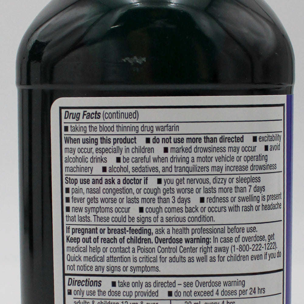 RITE AID NIGHTTIME SEVERE COLD & FLU RELIEF MAXIMUM STRENGTH 12oz EXP 12/31/2026 COMPARES TO NyQuil