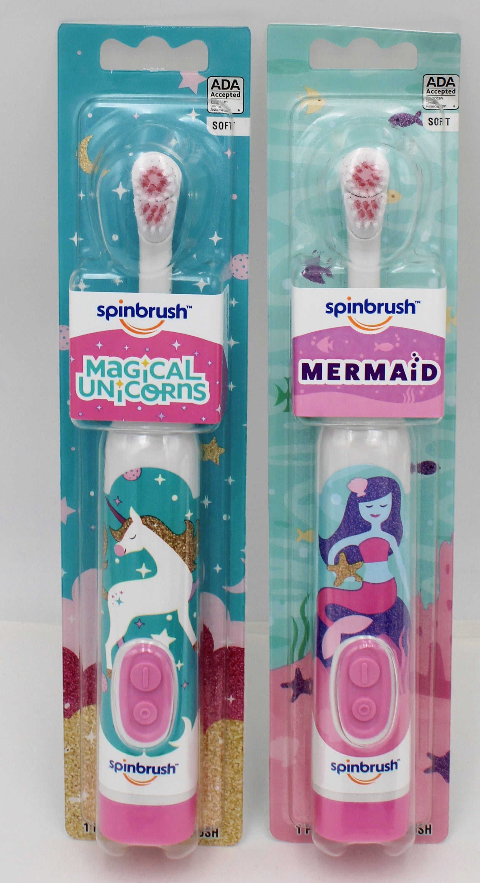 SPINBRUSH KIDS ARM & HAMMER POWER TOOTHBRUSH MY STYLE GIRLS