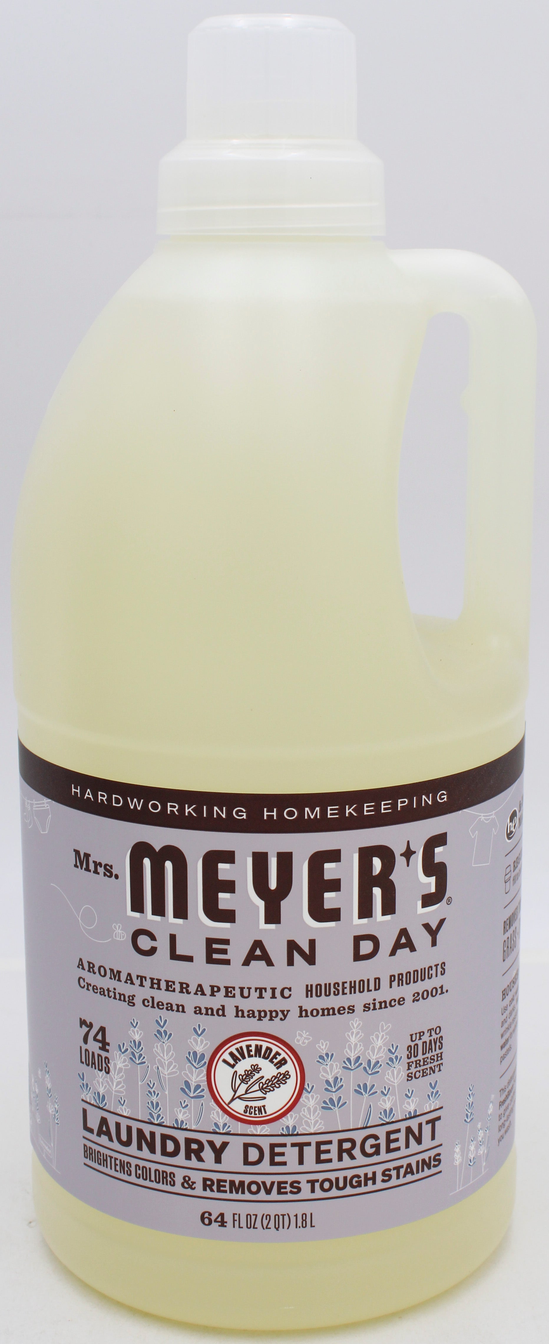 MRS MEYERS LIQUID LAUNDRY DETERGENT LAVENDER 64oz