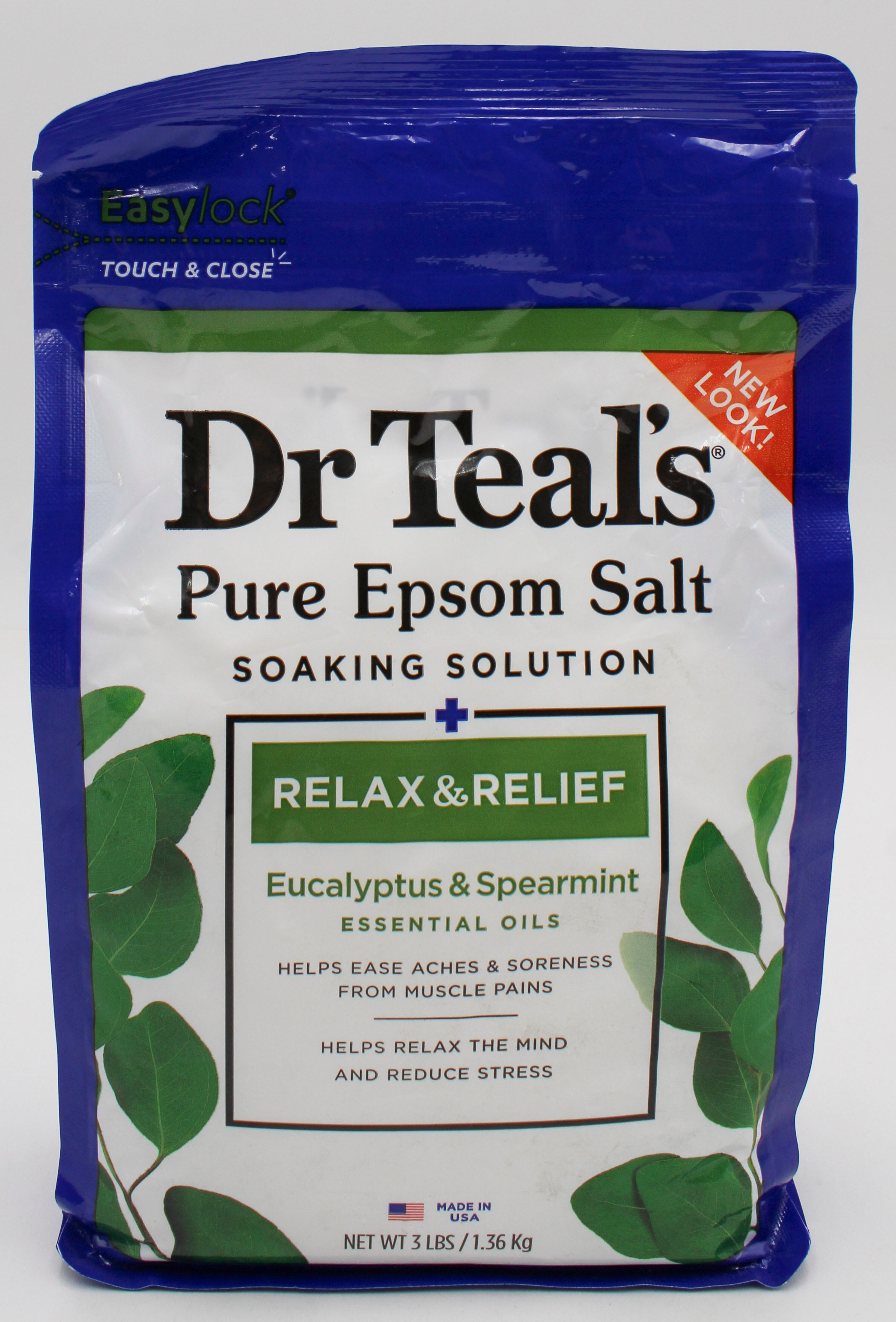 SP DR TEAL'S PURE EPSON SAL 3lbs EUCALYPTUS & SPEARMINT NI