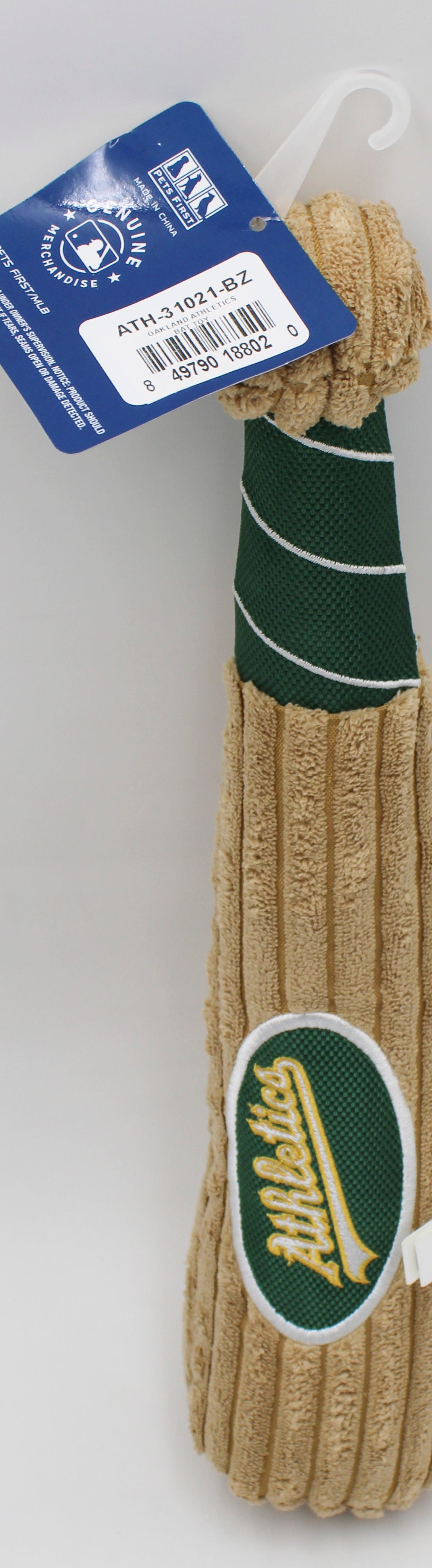 MLB OAKLAND ATHLETICS BAT DOG TOY NI