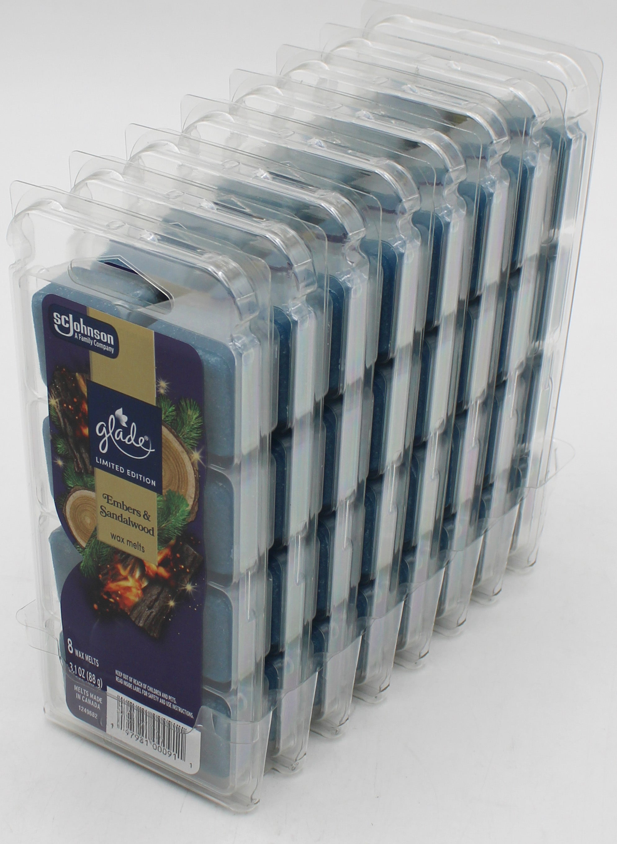 Glade Wax Melts Embers & Sandalwood 3.1oz (US)