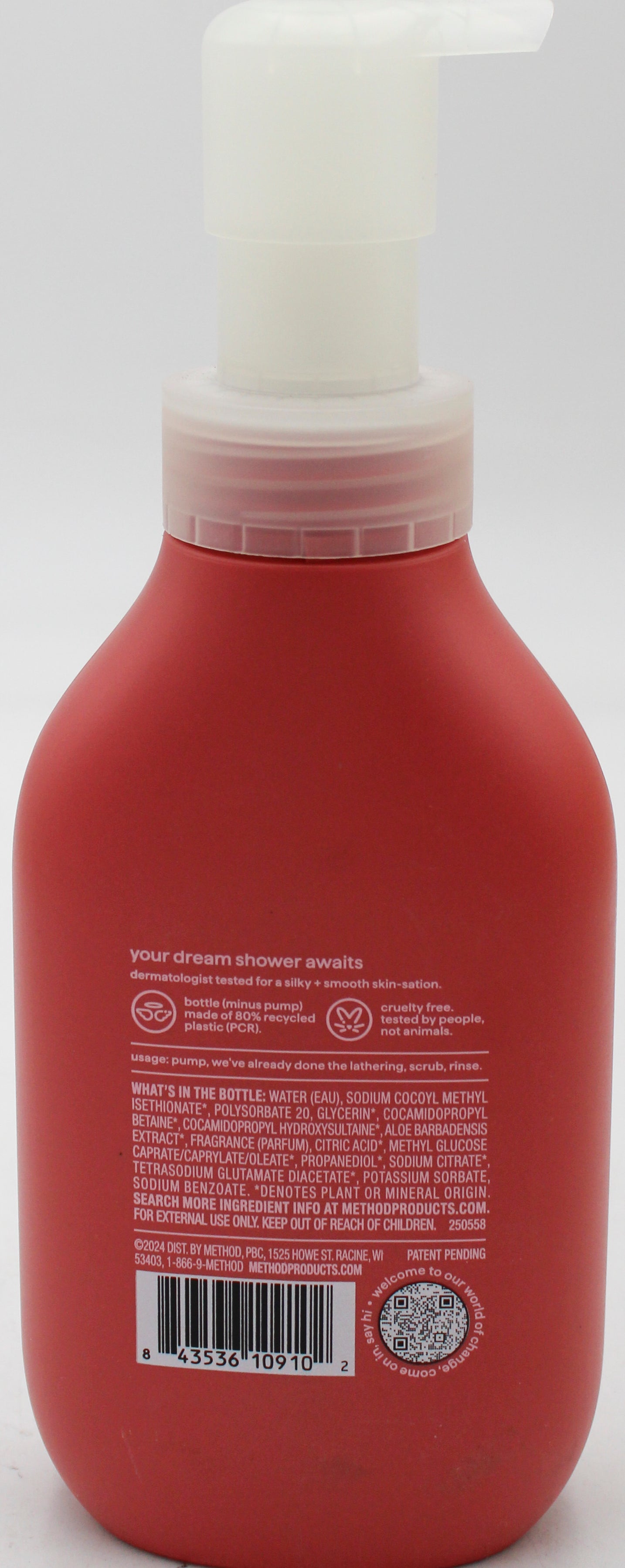 SP METHOD FOAMING BODY WASH JASMIN+SANDALWOOD 13.5oz