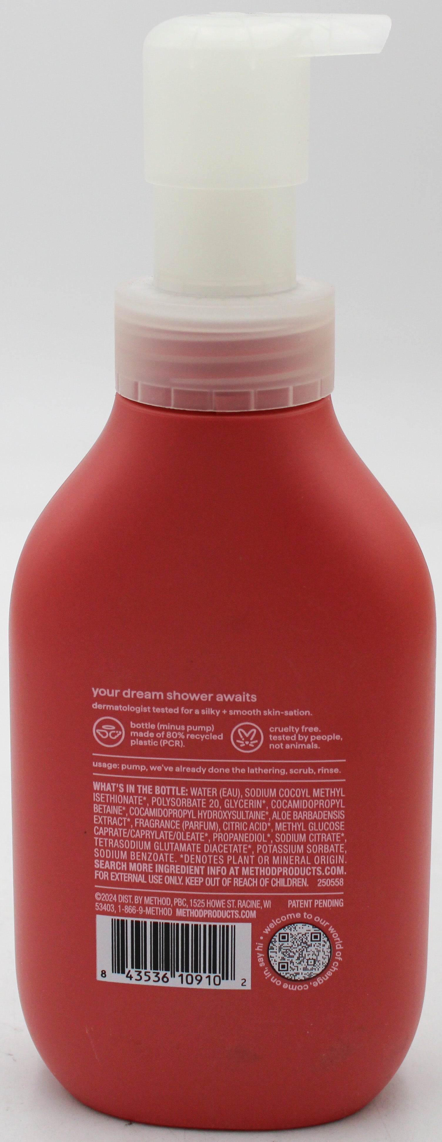 SP METHOD FOAMING BODY WASH JASMIN+SANDALWOOD 13.5oz