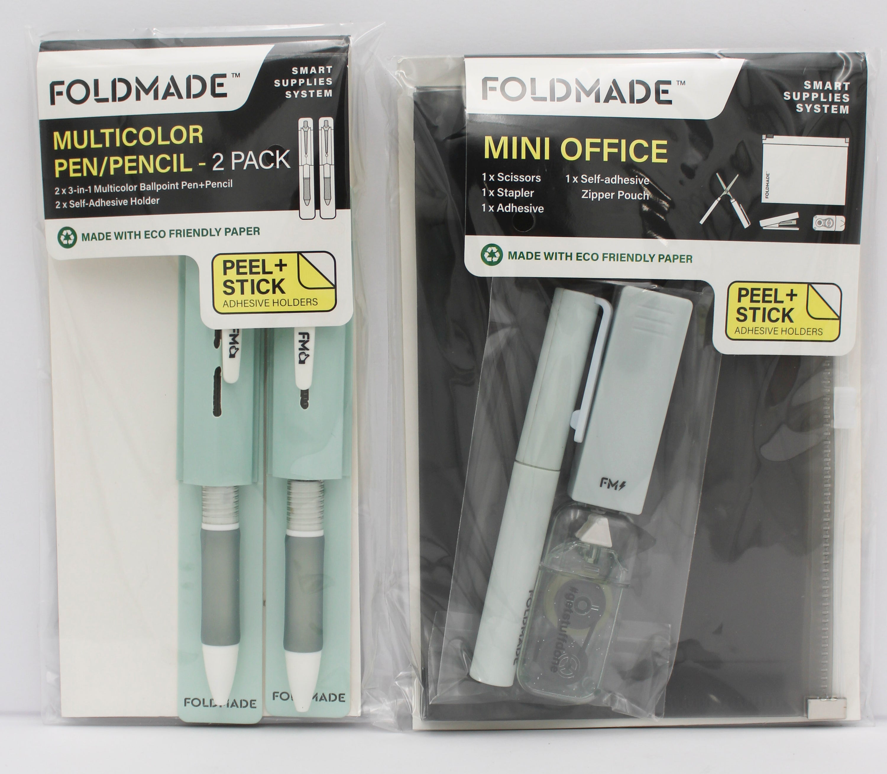 OFFICE ACCESSORY 2PC SET GREY