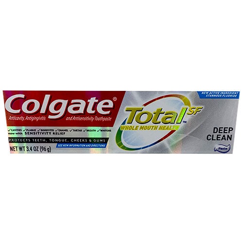 COLGATE T/PSTE 3.4oz(10/22)DEEP CLN-NI