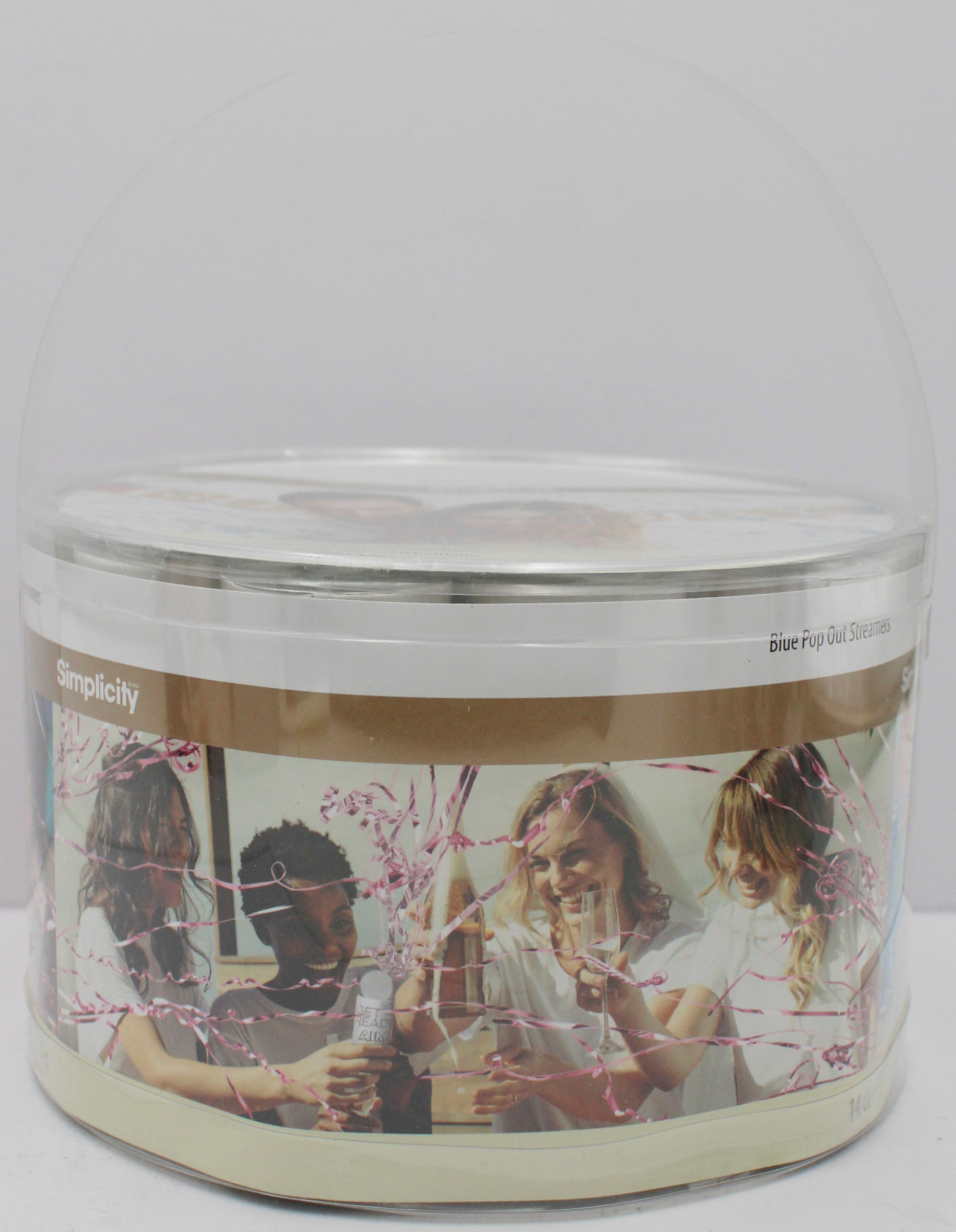 14CT POP OUT STREAMERS - BLUE