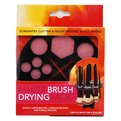 MAKEUP BRUSH DRYING RACK(HOLDS 2-LG, 4-MED, 8-SMLL)NI