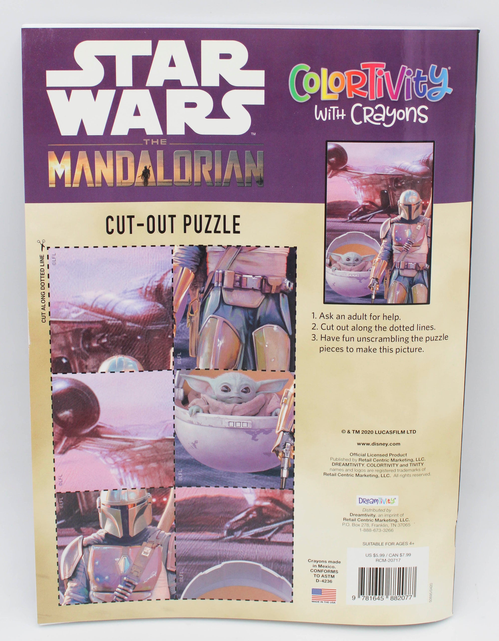 STAR WARS THE MANDALORIAN: BOUNTY HUNTER COLOR/ACTIVITY 48PG PP $5.99