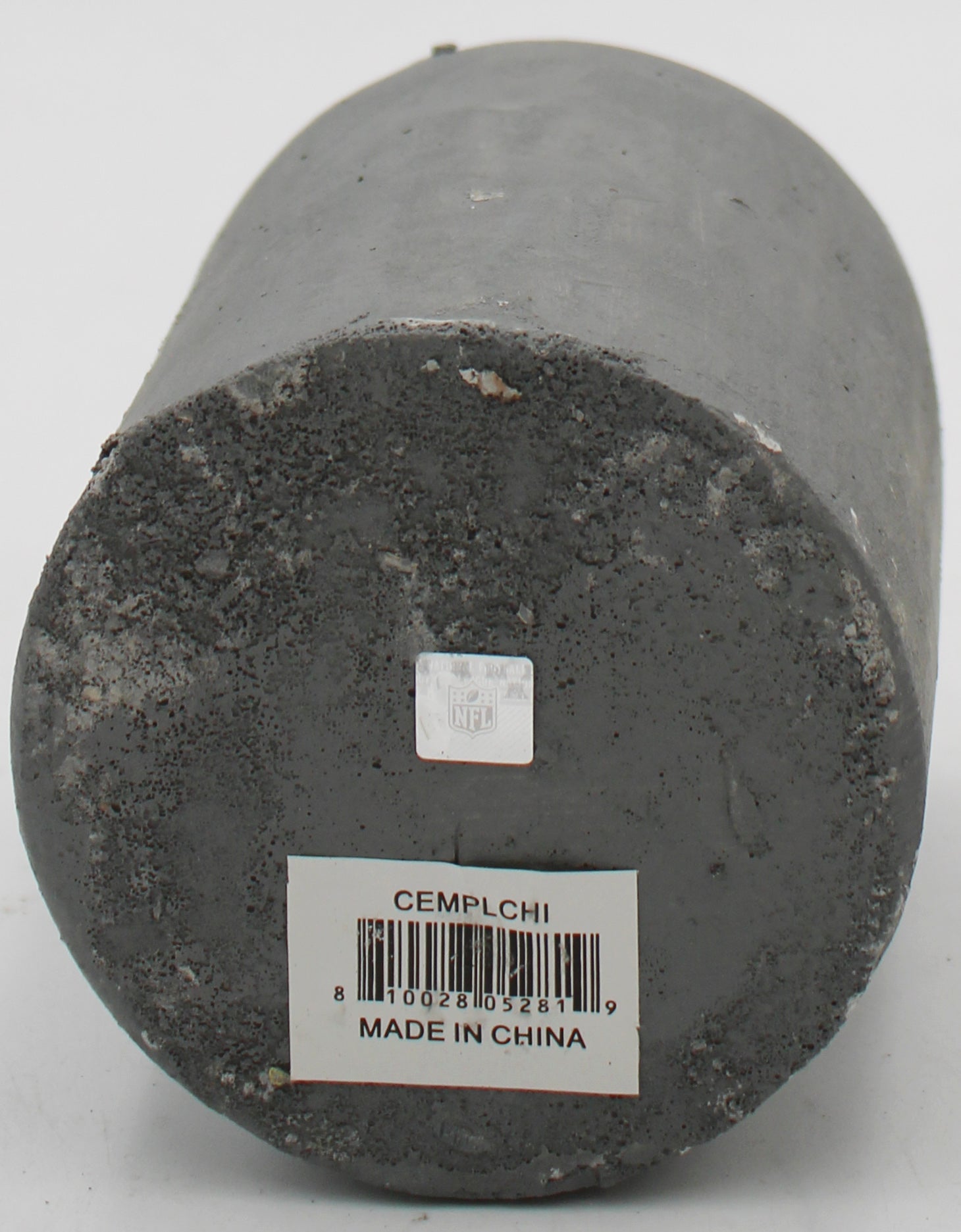 OFFICIALLY LICENCED CHICAGO BEARS CEMENT PLANTER -4IN -EMPTY