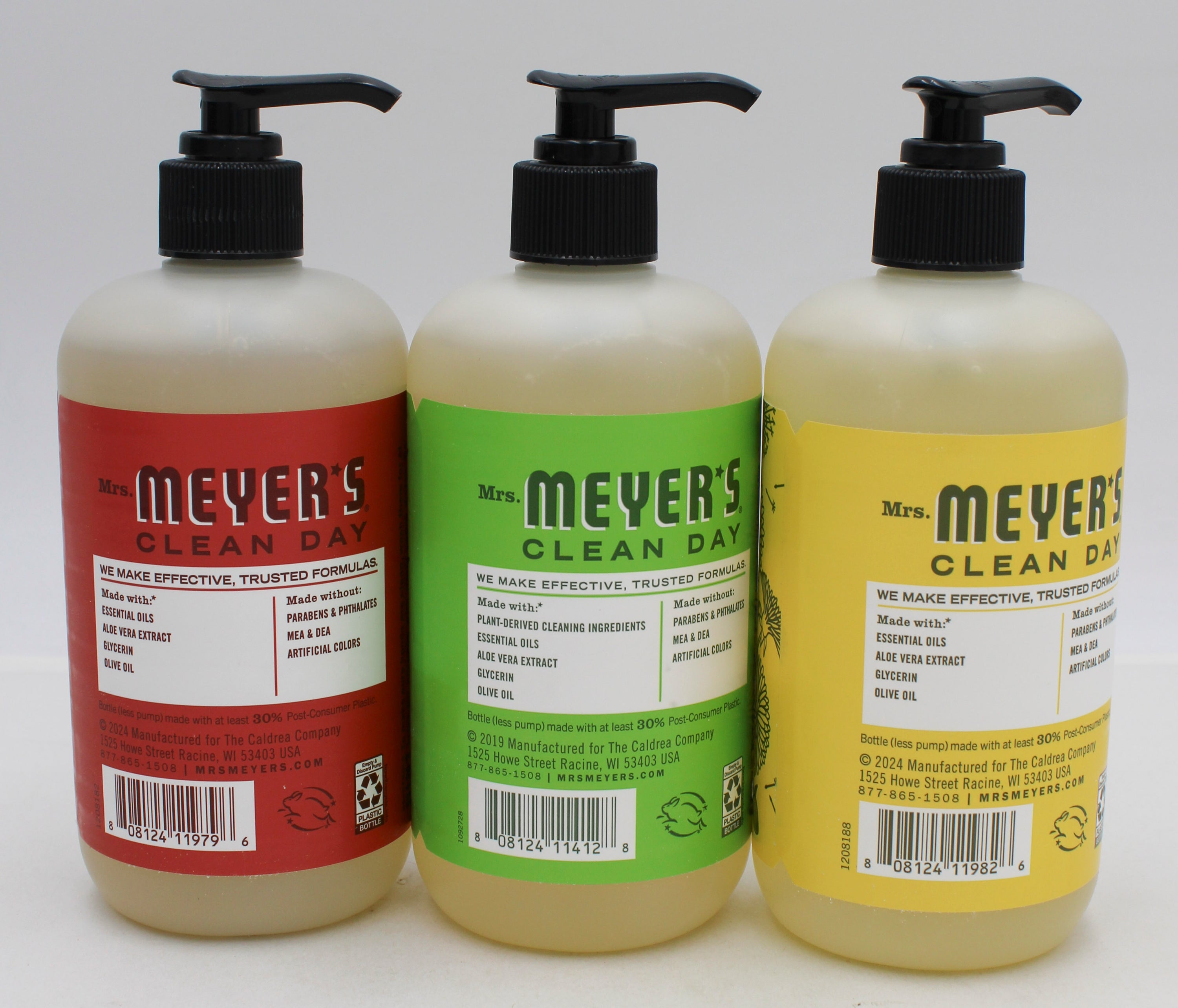 MRS MEYERS ASSORTED HAND SOAP DISPLAY
