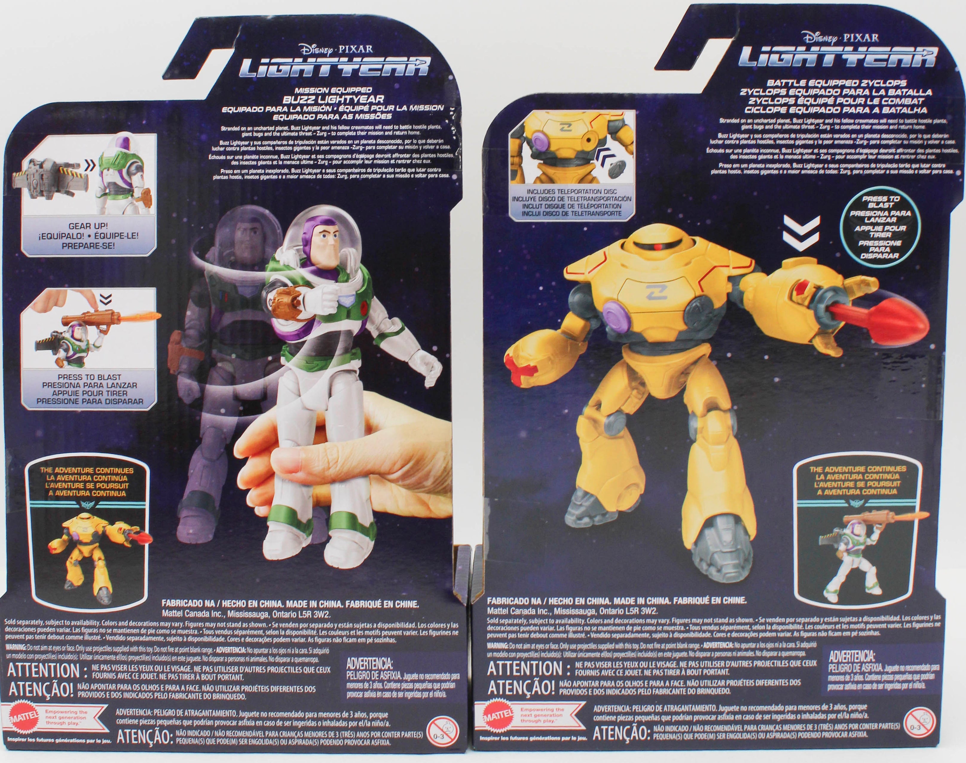DISNEY PIXAR LIGHTYEAR MISSION EQUIPPED 8" FIGURE ASSORTED