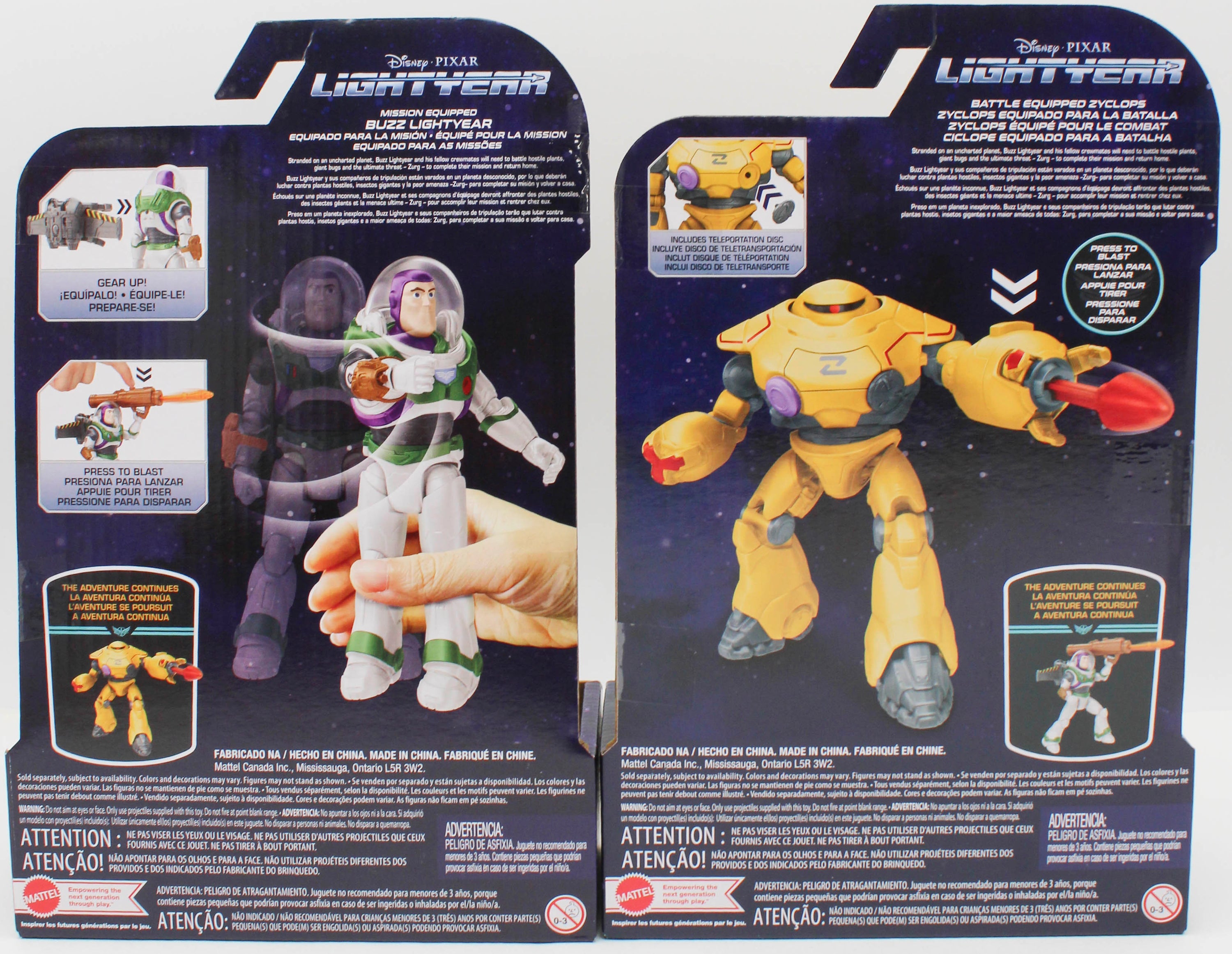 DISNEY PIXAR LIGHTYEAR MISSION EQUIPPED 8" FIGURE ASSORTED