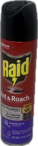 SP RAID ANT & ROACH 12oz LAVENDER SCENT