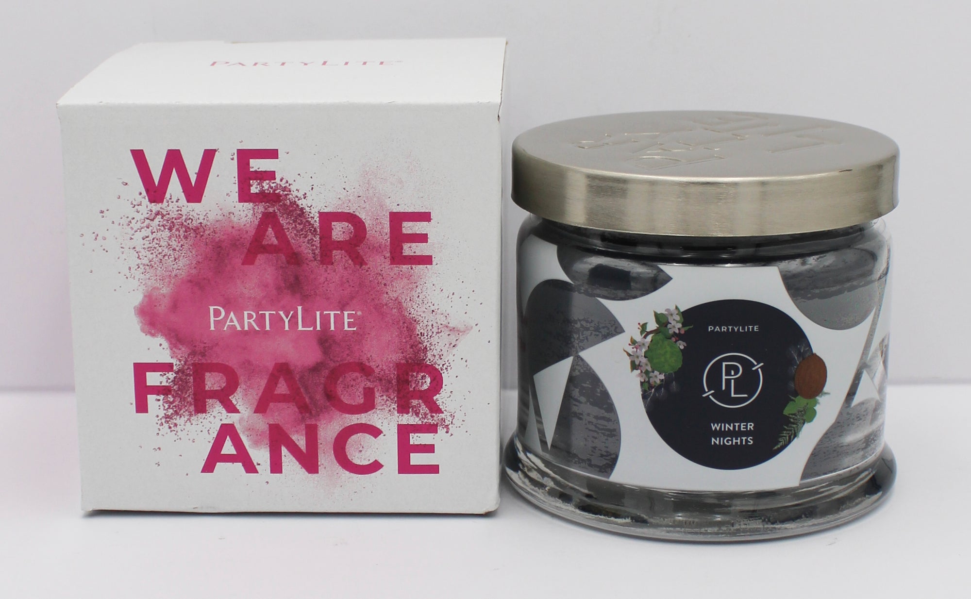 PARTYLITE WINTER NIGHTS 3-WICK JAR CANDLE 13.2oz