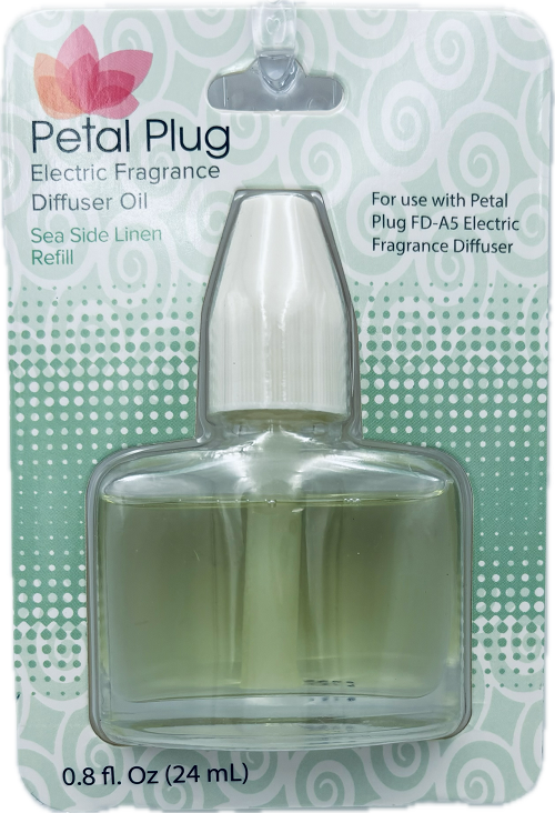 PETAL PLUG REFILL ELECTRIC DIFFUSER OIL 0.8oz SEA SIDE LINEN