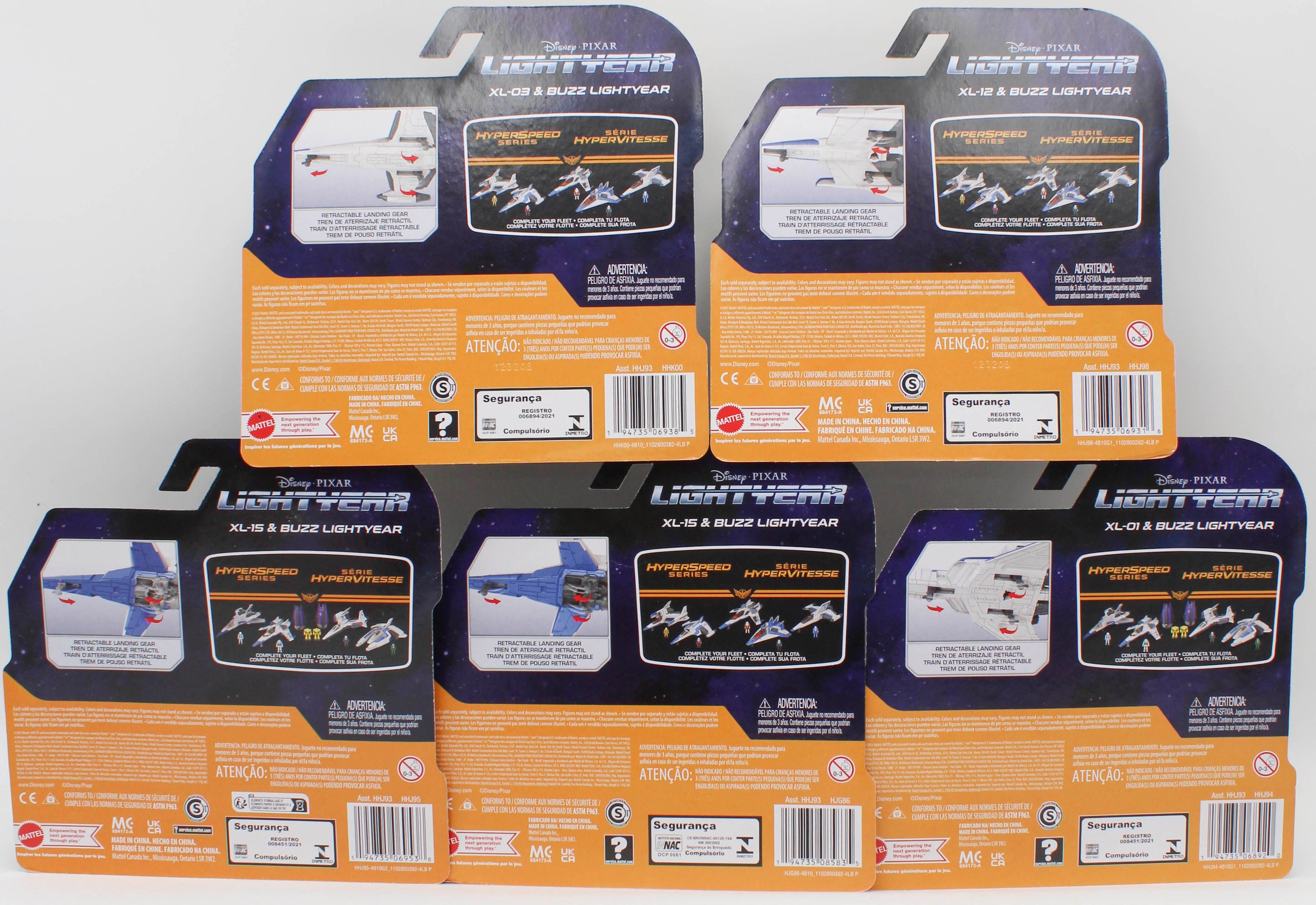 DISNEY PIXAR LIGHTYEAR HYPERSPEED SERIES - ASSORTED