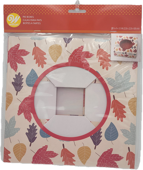 AUTUMN PIE BOX LEAVES 2 CT NI