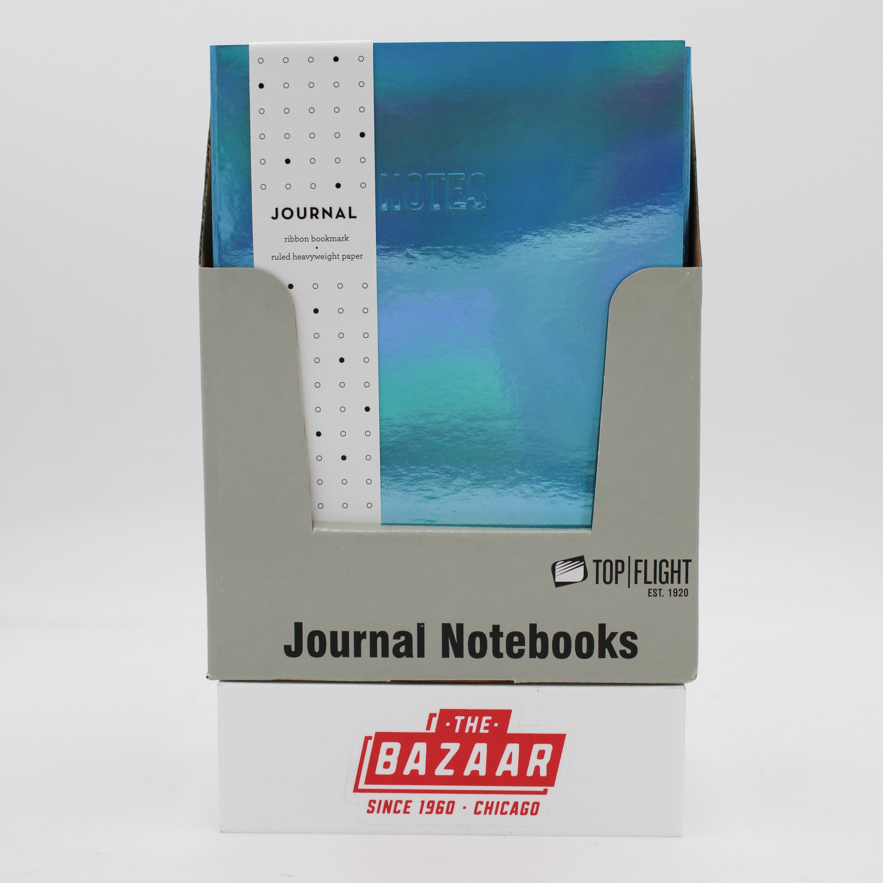 TOP FLIGHT HIGH SHINE BLUE JOURNAL ASST. 6" x 8"