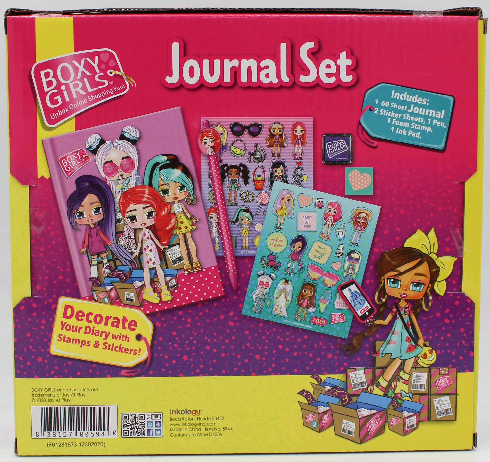 BOXY GIRL JOURNAL SET