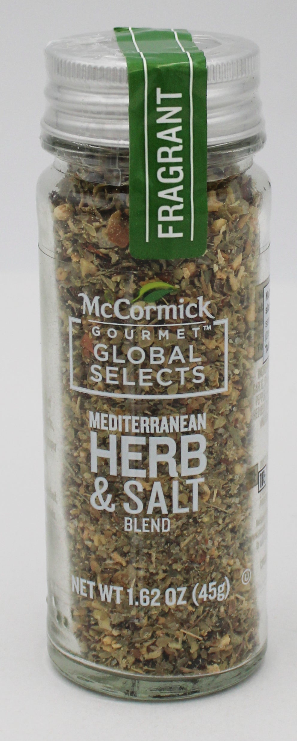 MCCORMICK GOURMET MEDITERRANEAN HERB & SALT 1.62 Oz BB 6/21/26