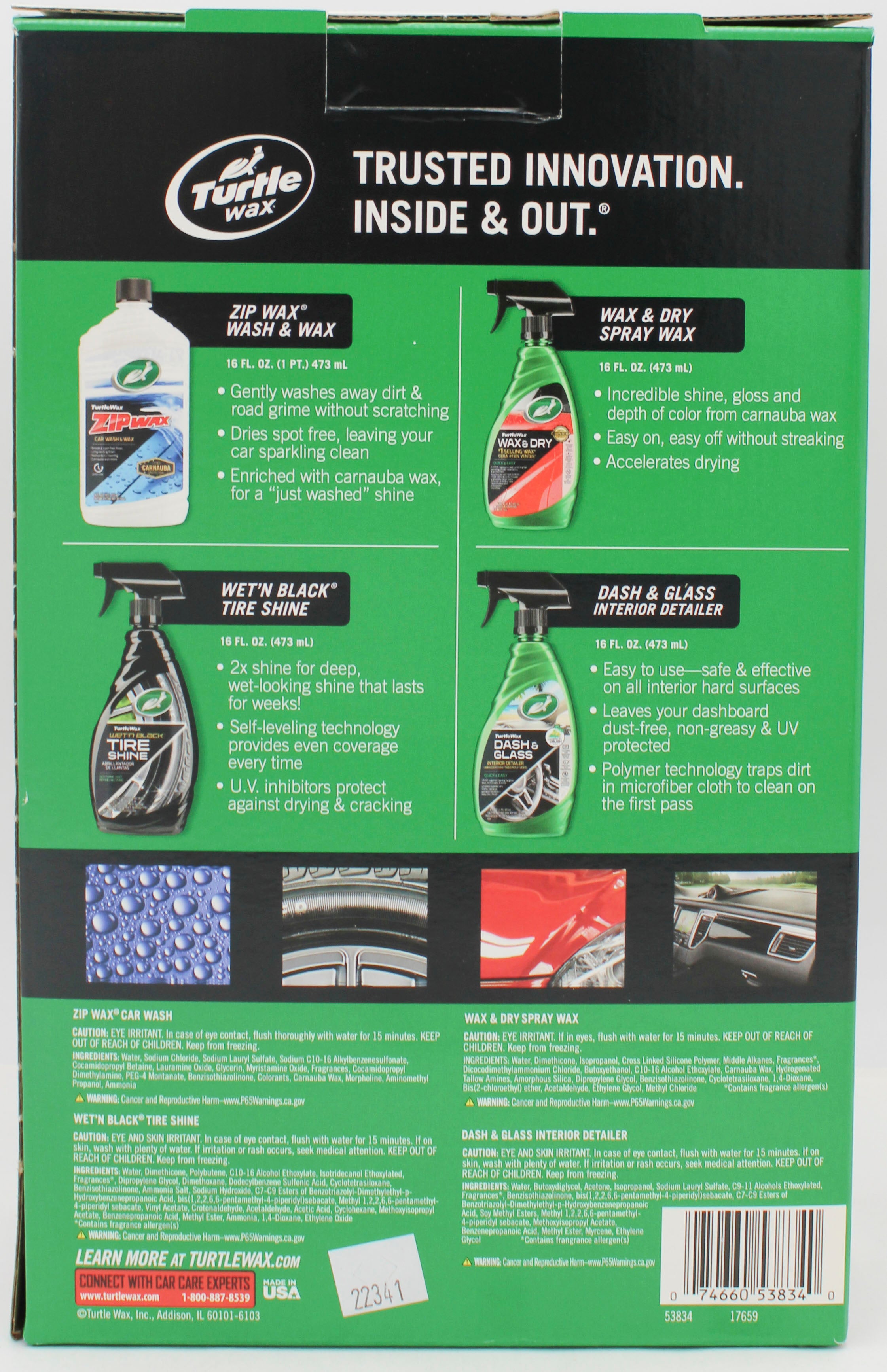 SP TURTLE WAX COMPLETE CAR CARE KIT