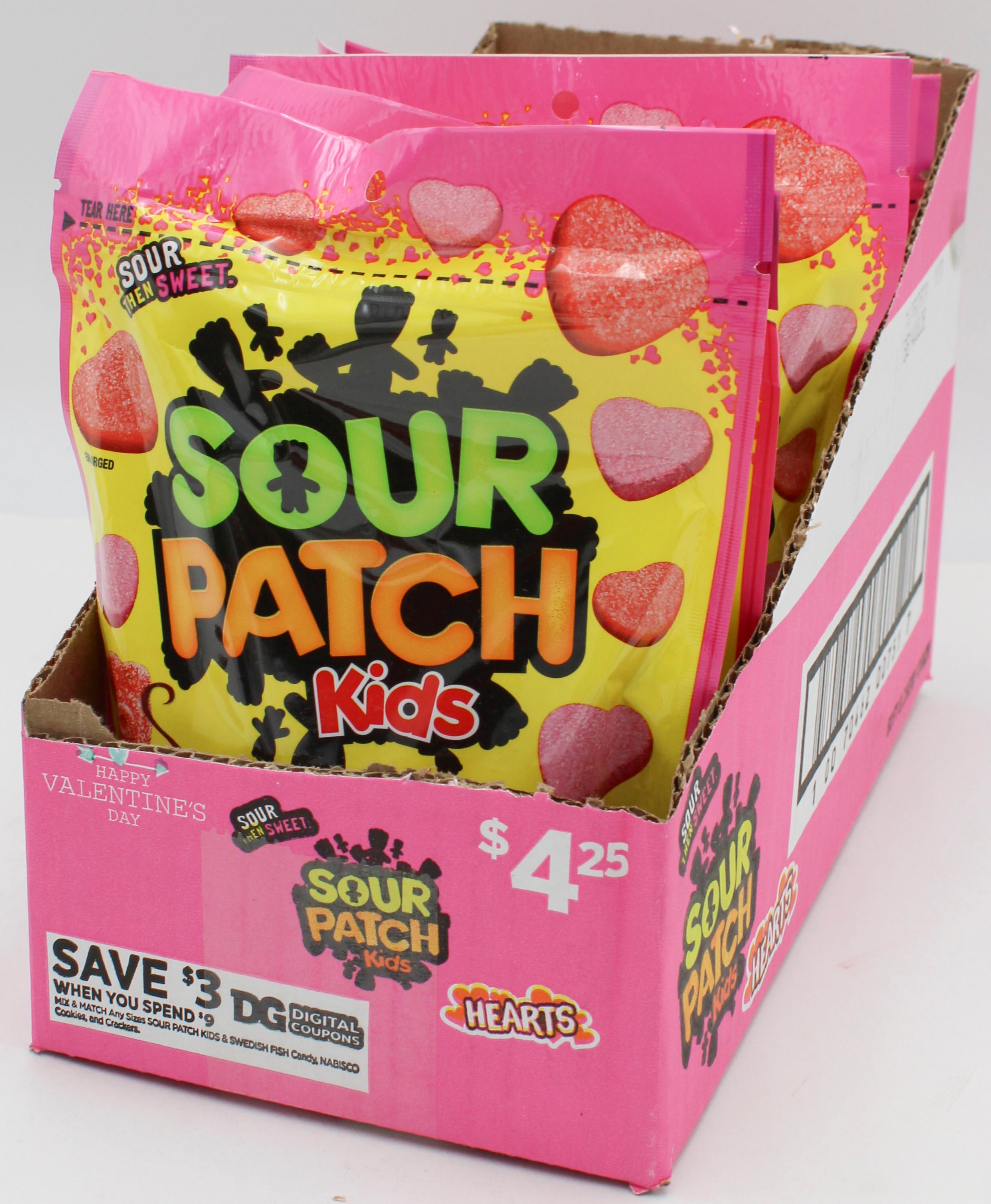 SOUR PATCH KIDS HEARTS 10 Oz BB 7/15/26