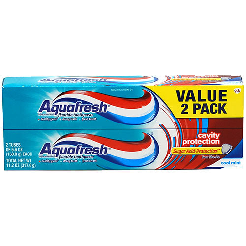 AQ.FRS T/PSTE 5.6oz/2PK(6/22)MNT NI