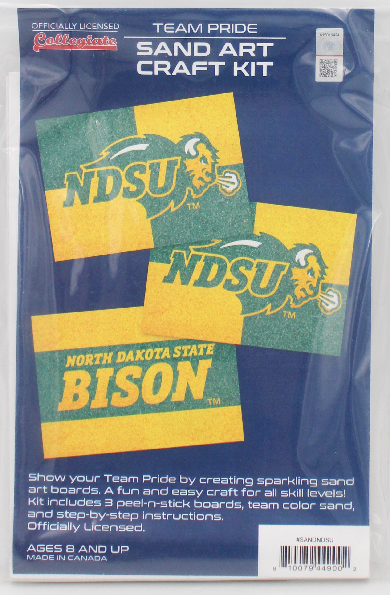 NORTH DAKOTA STATE BISON SAND ART CRAFT KIT
