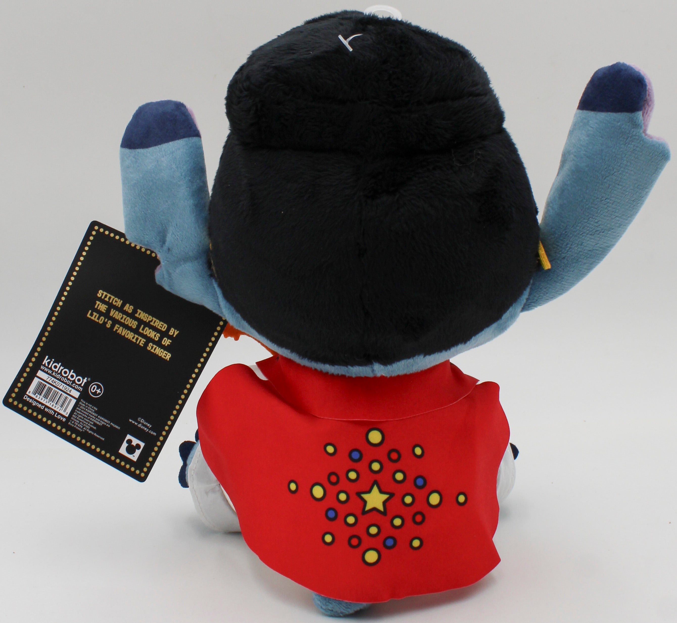 Disney Lilo & Stitch 8" Elvis Stitch Plush White Jumpsuit