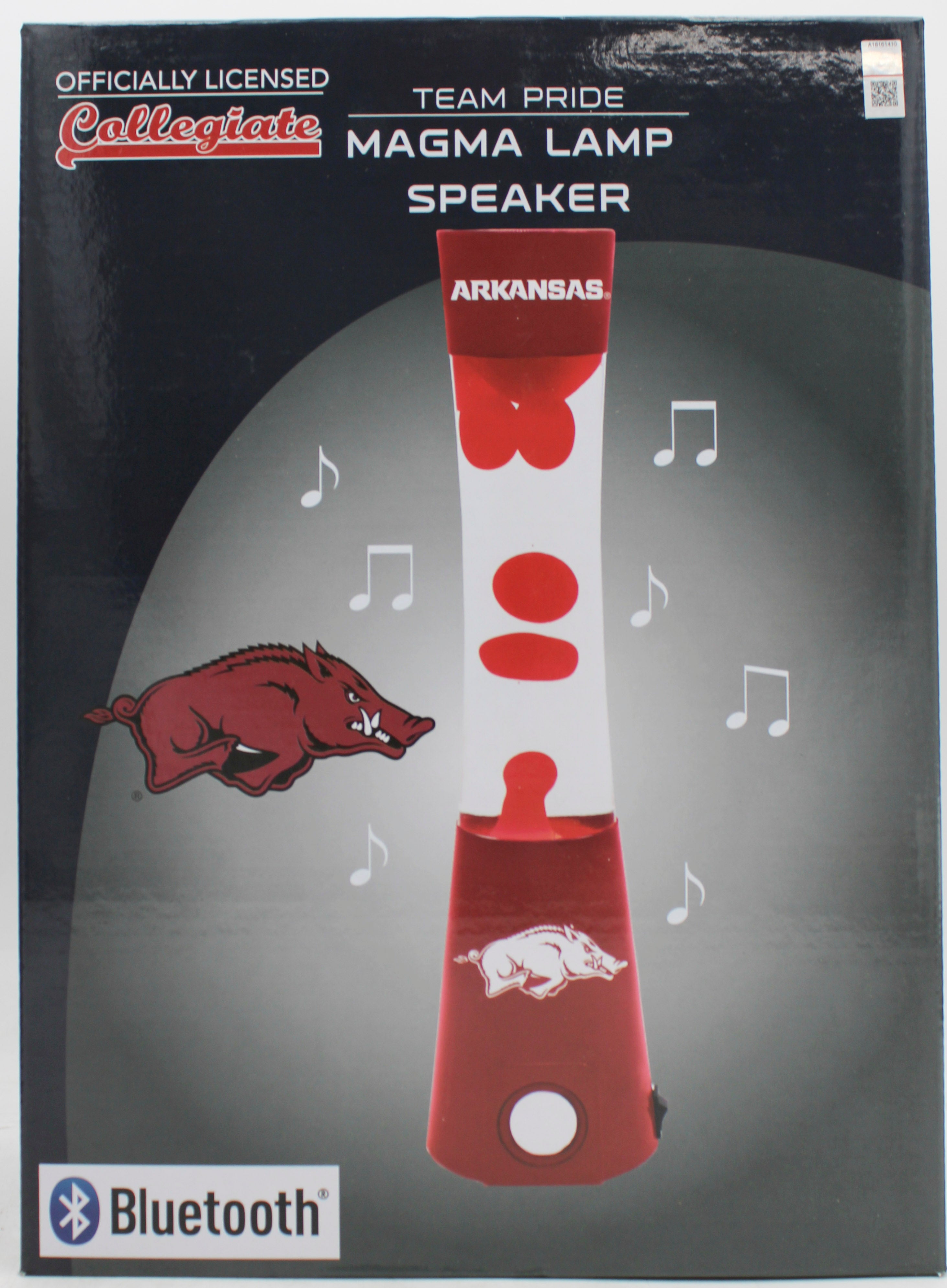 NCAA ARKANSAS RAZRBACKS LAVA LAMP SPEAKER 16.5"