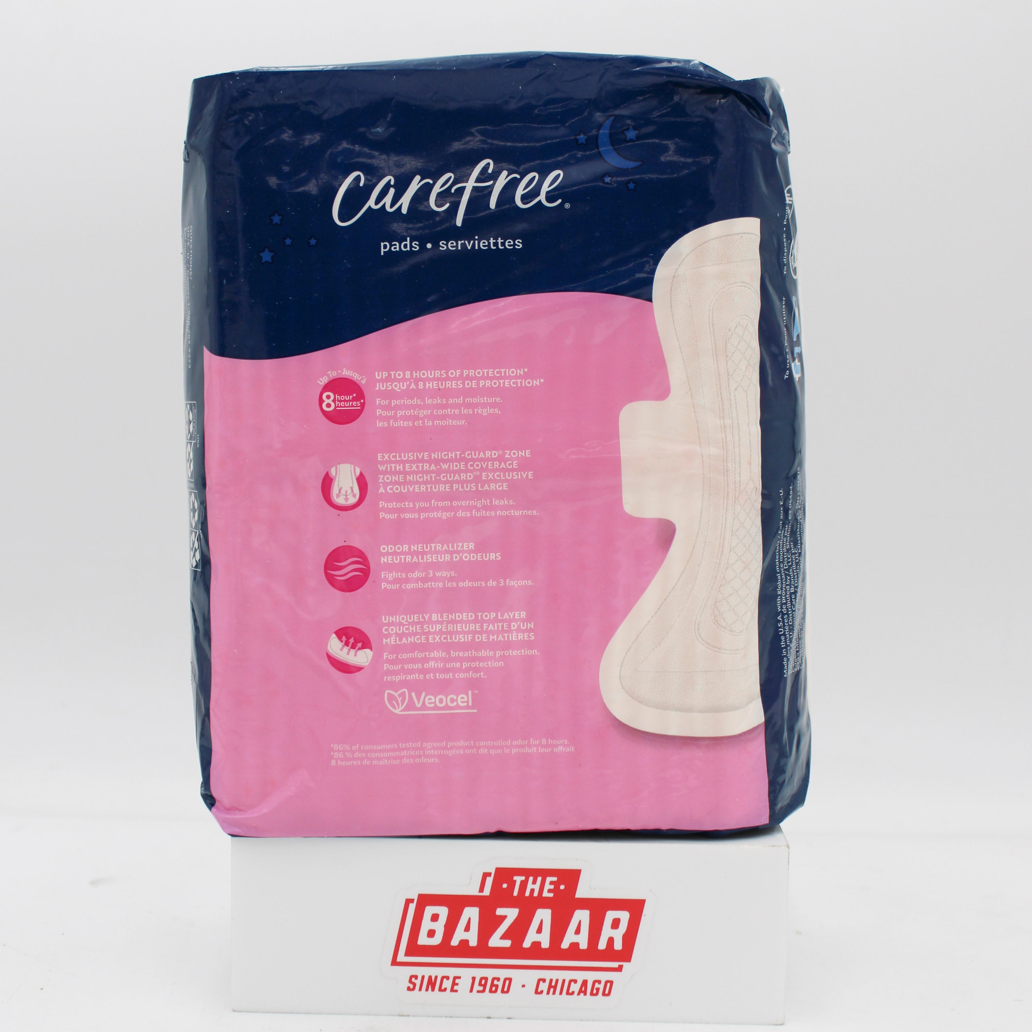 SP CAREFREE ULTRA THIN OVERNIGHT DE NUIT 40CT NI