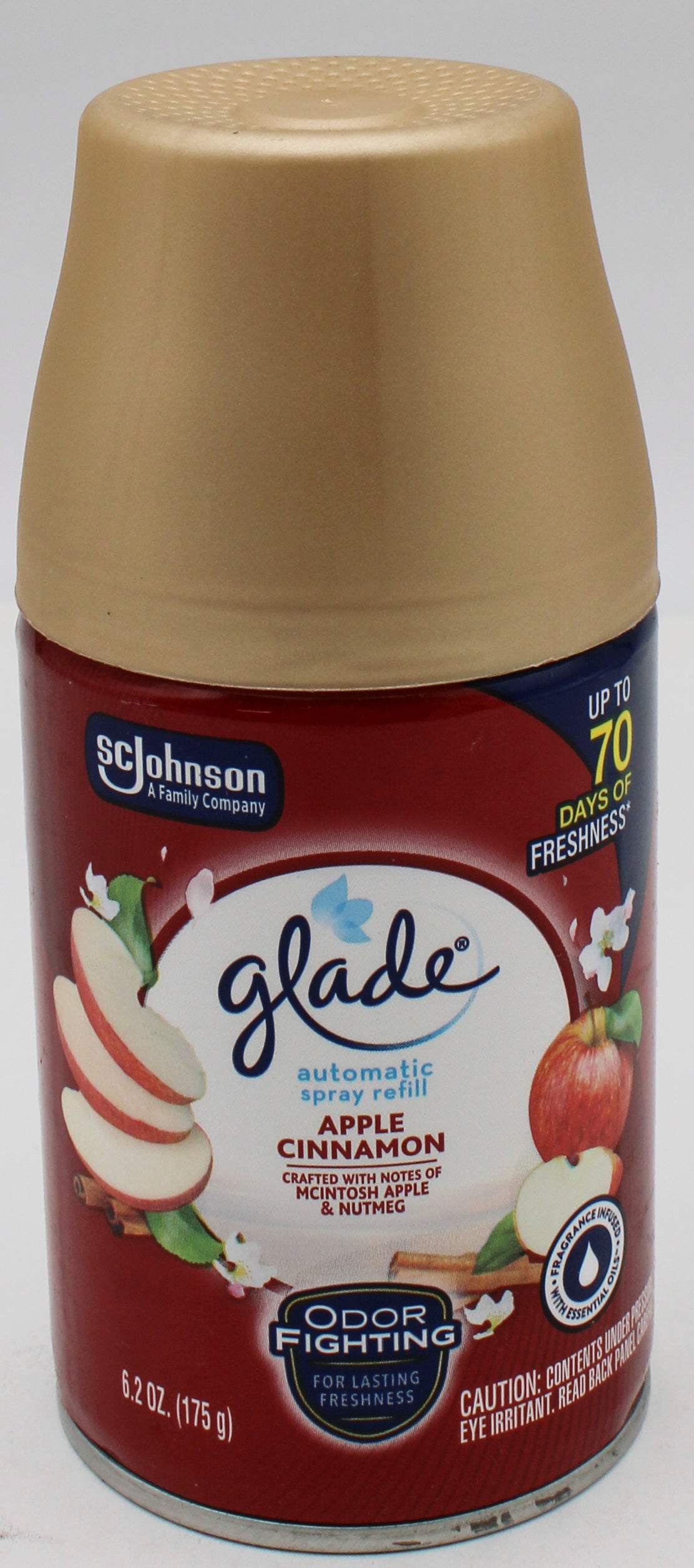 SP GLADE AUTOMATIC SPRAY REFILLS 6.2oz APLE CINNAMON