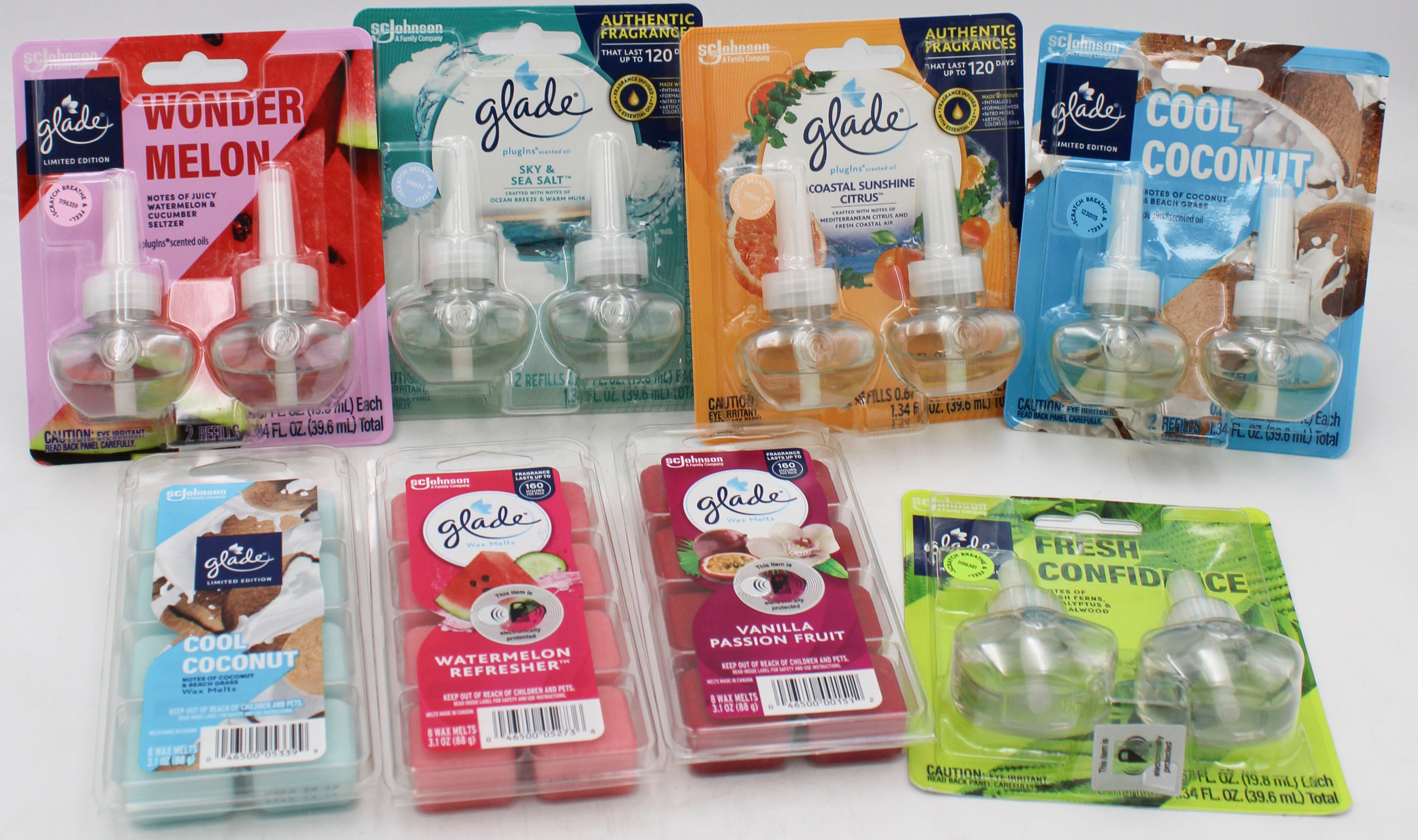 GLADE SPRING PLUGINS SCENTED OIL/WAX MELTS PDQ