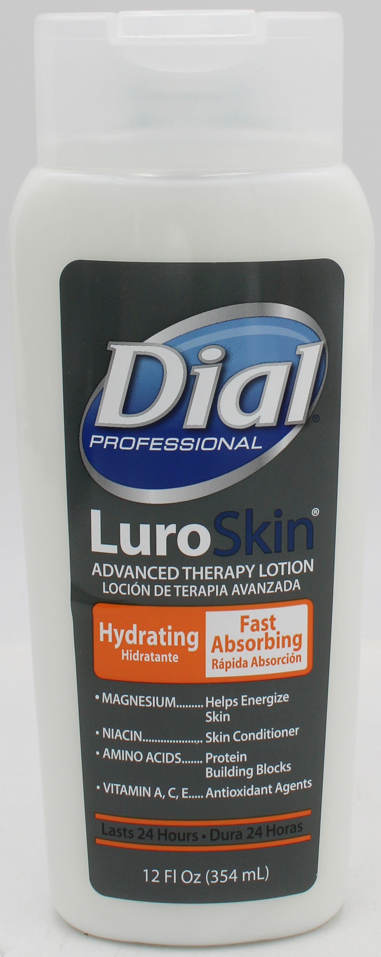 DIAL MEN 12OZ LUROSMOTH HYDRATING LOTION