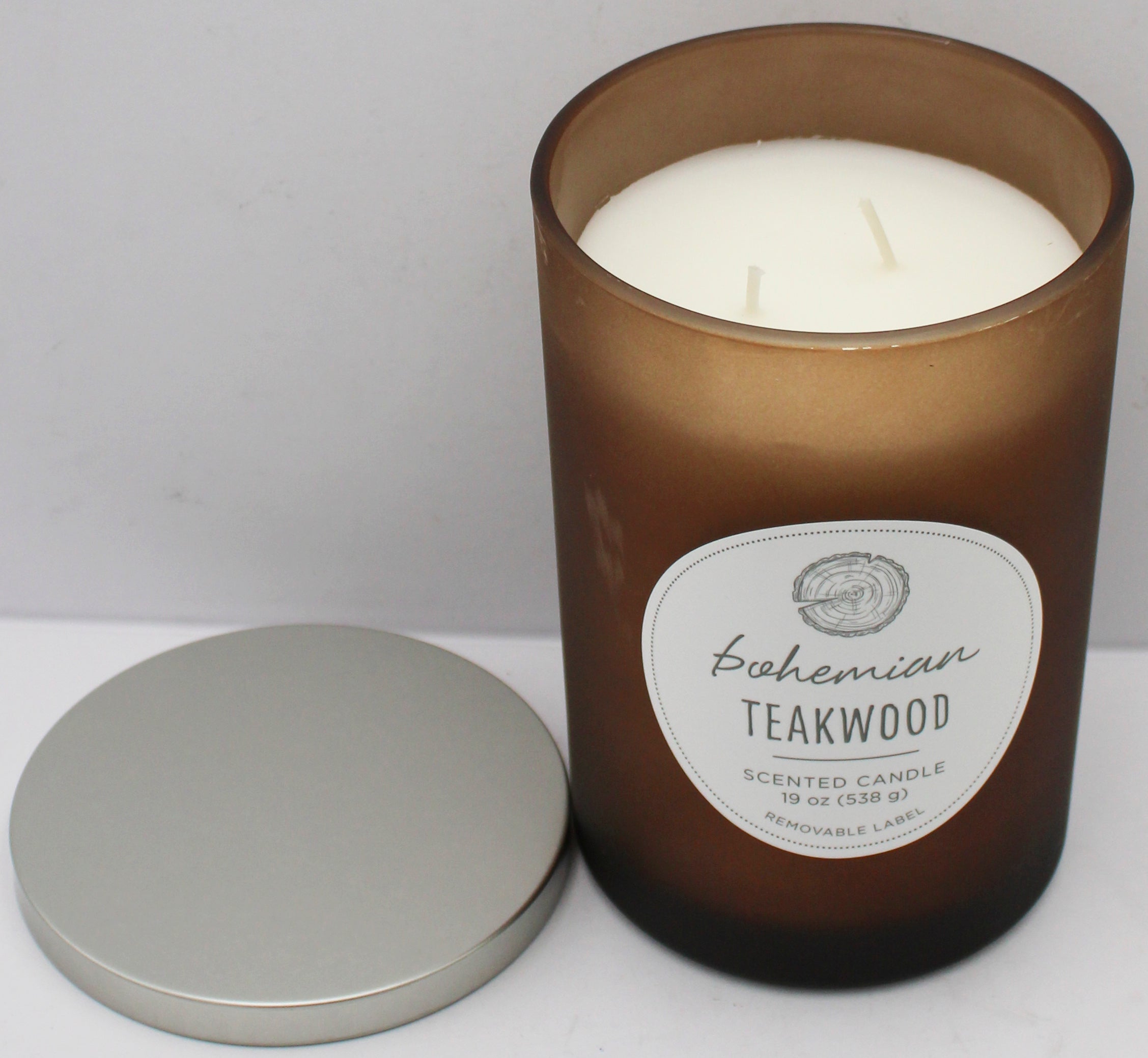 CHESAPEAKE BAY JAR CANDLE BOHEMIAN TEAKWOOD 19oz NI
