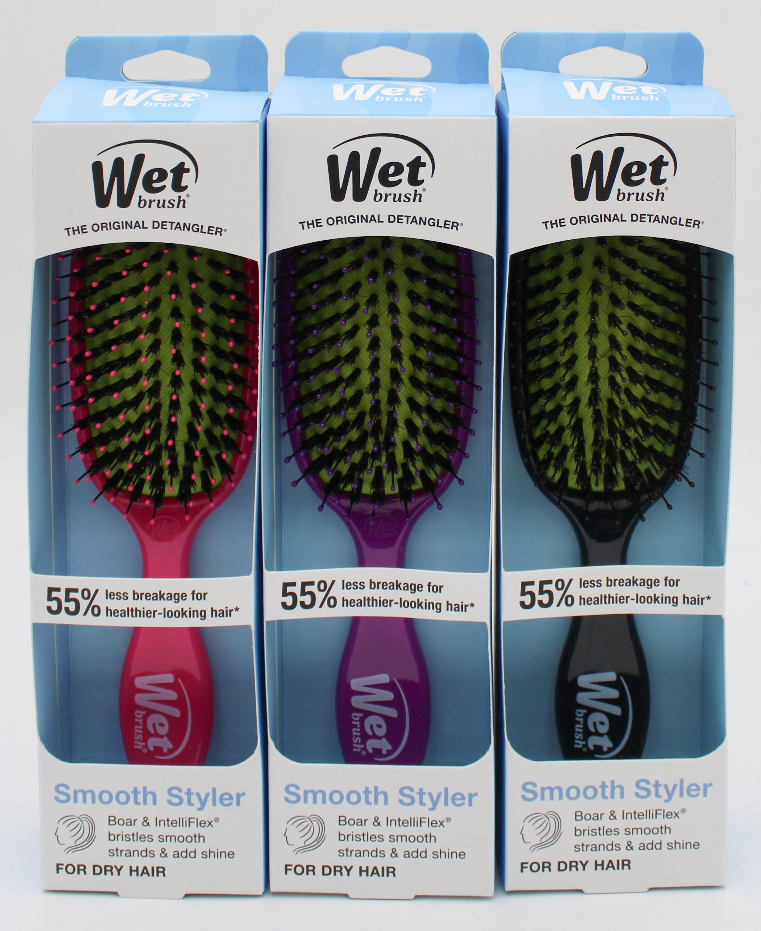 WET BRUSH SMOOTH STYLER 4 ASSTORTED COLORS NI